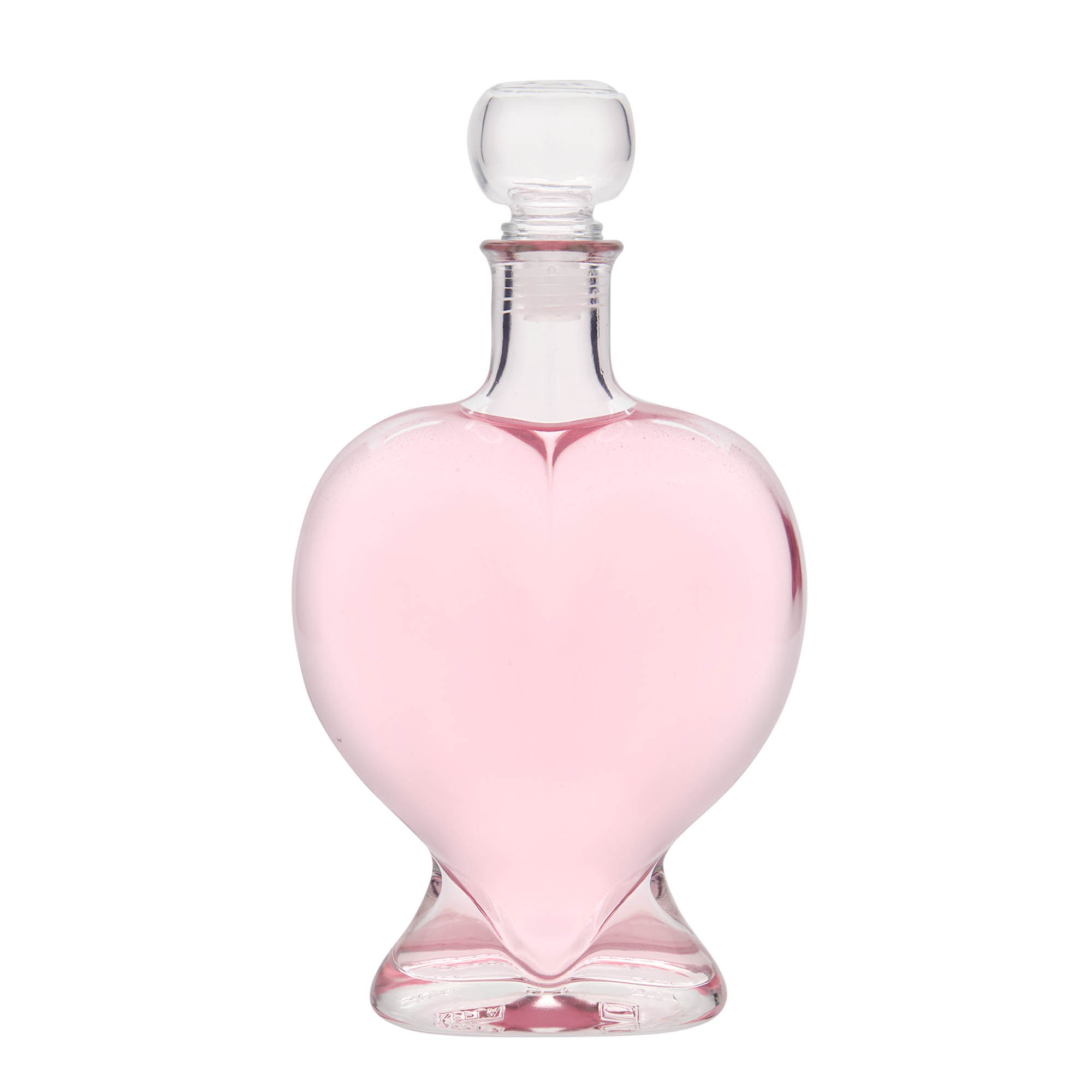 500 ml stiklinis butelis „Širdis“, anga: kamštis 500 ml stiklinis butelis „Širdis“, anga: kamštis
