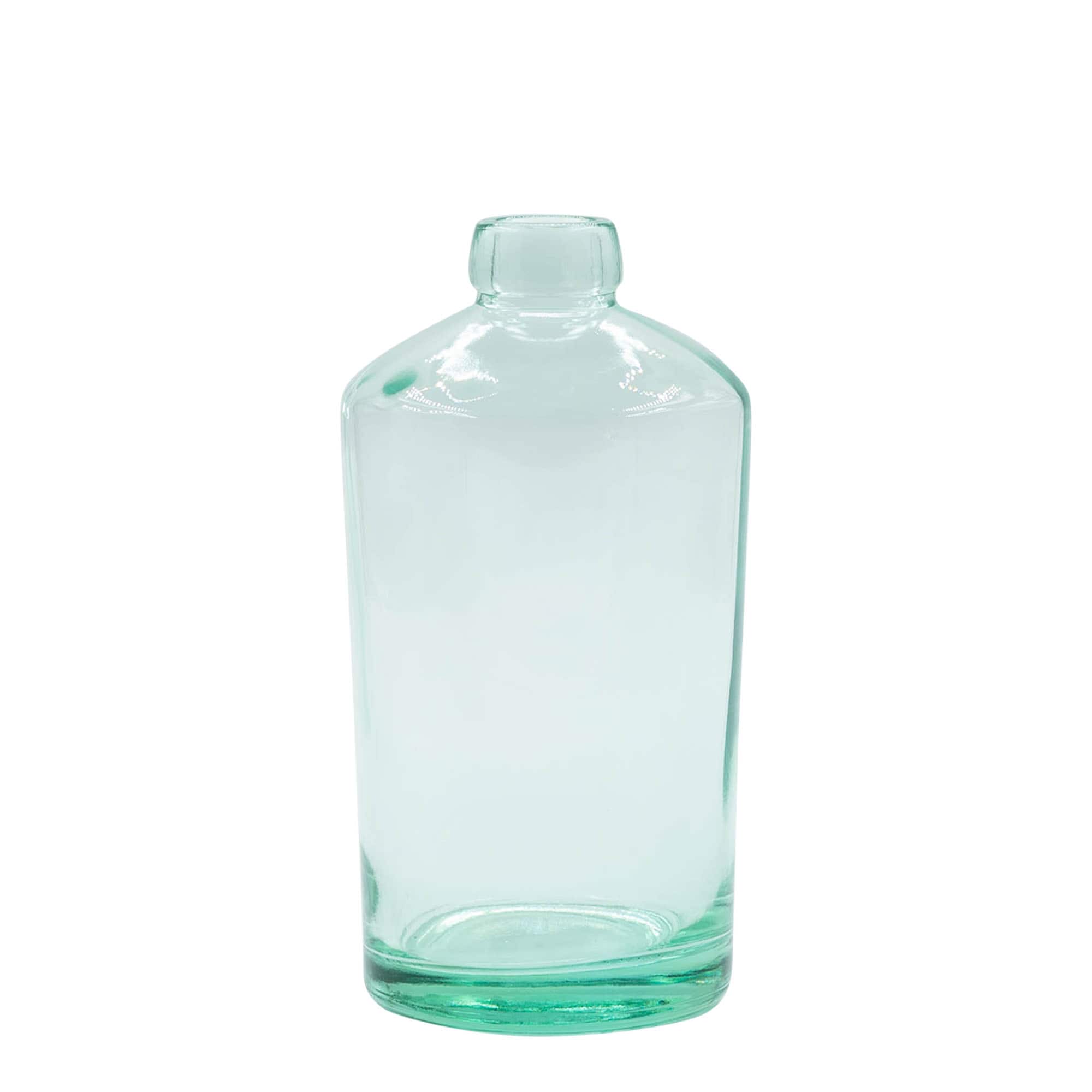 700 ml stiklinis butelis „Barrel“, anga: kamštis
