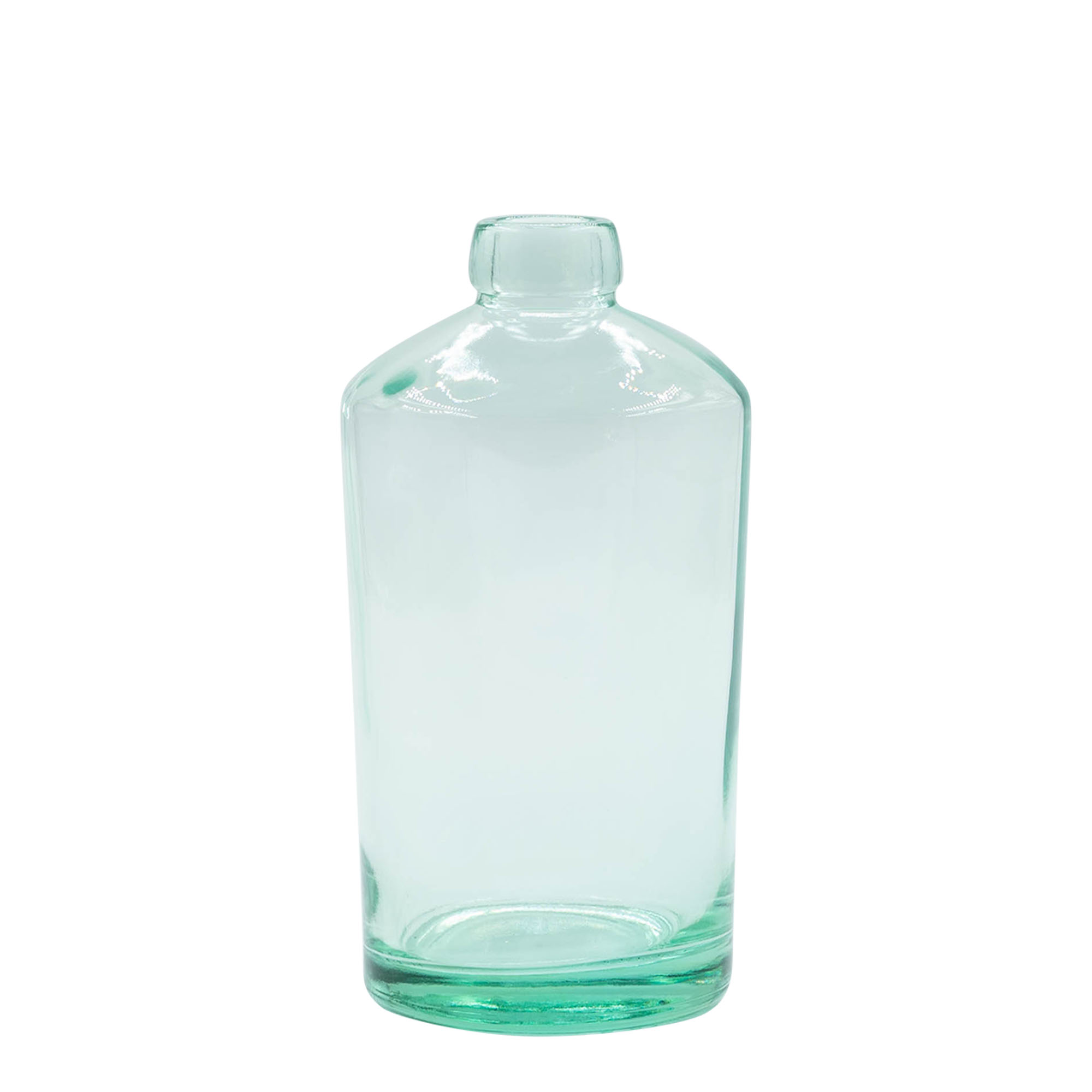 700 ml stiklinis butelis „Barrel“, anga: kamštis