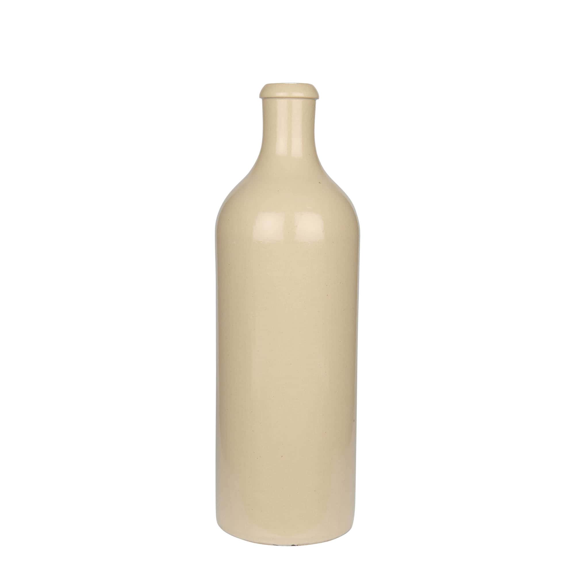 750 ml molinis ąsotis, keraminis, smėlio spalvos, burna: kamštis 750 ml molinis ąsotis, keraminis, smėlio spalvos, burna: kamštis
