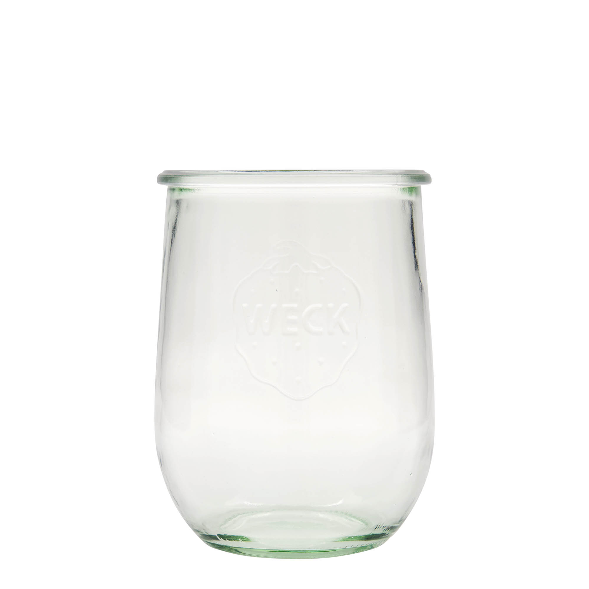 1.050 ml WECK-tulpės stiklainis #, burna: apvali kraštinė 1.050 ml WECK-tulpės stiklainis #, burna: apvali kraštinė