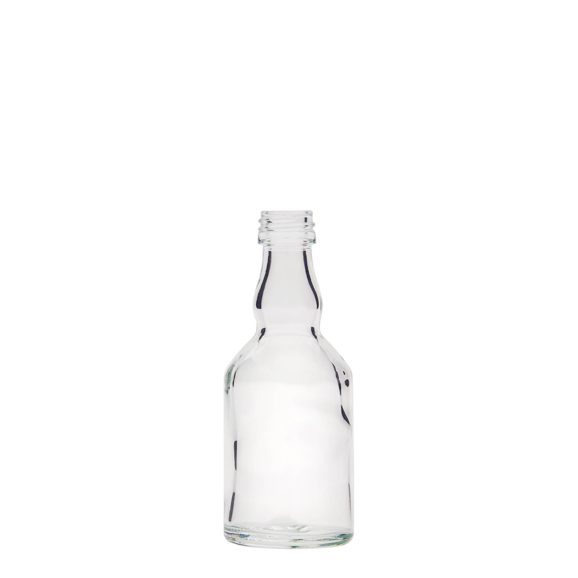 50 ml stiklinis buteliukas „Georgio“, anga: PP 18