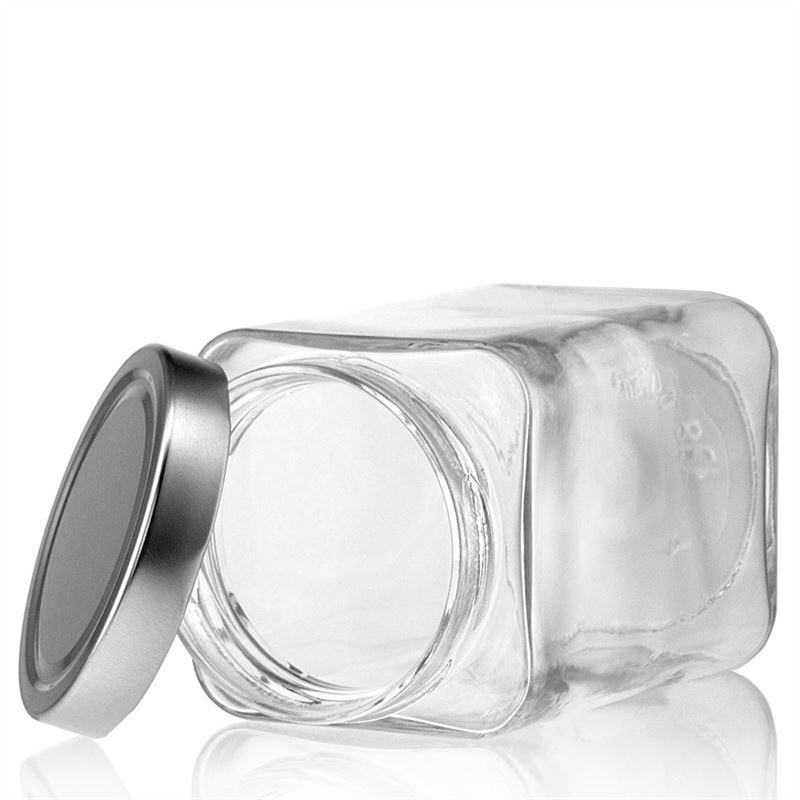 720 ml keturkampis stiklainis „Ikarus“, anga: Deep-Twist-Off (DTO 82)