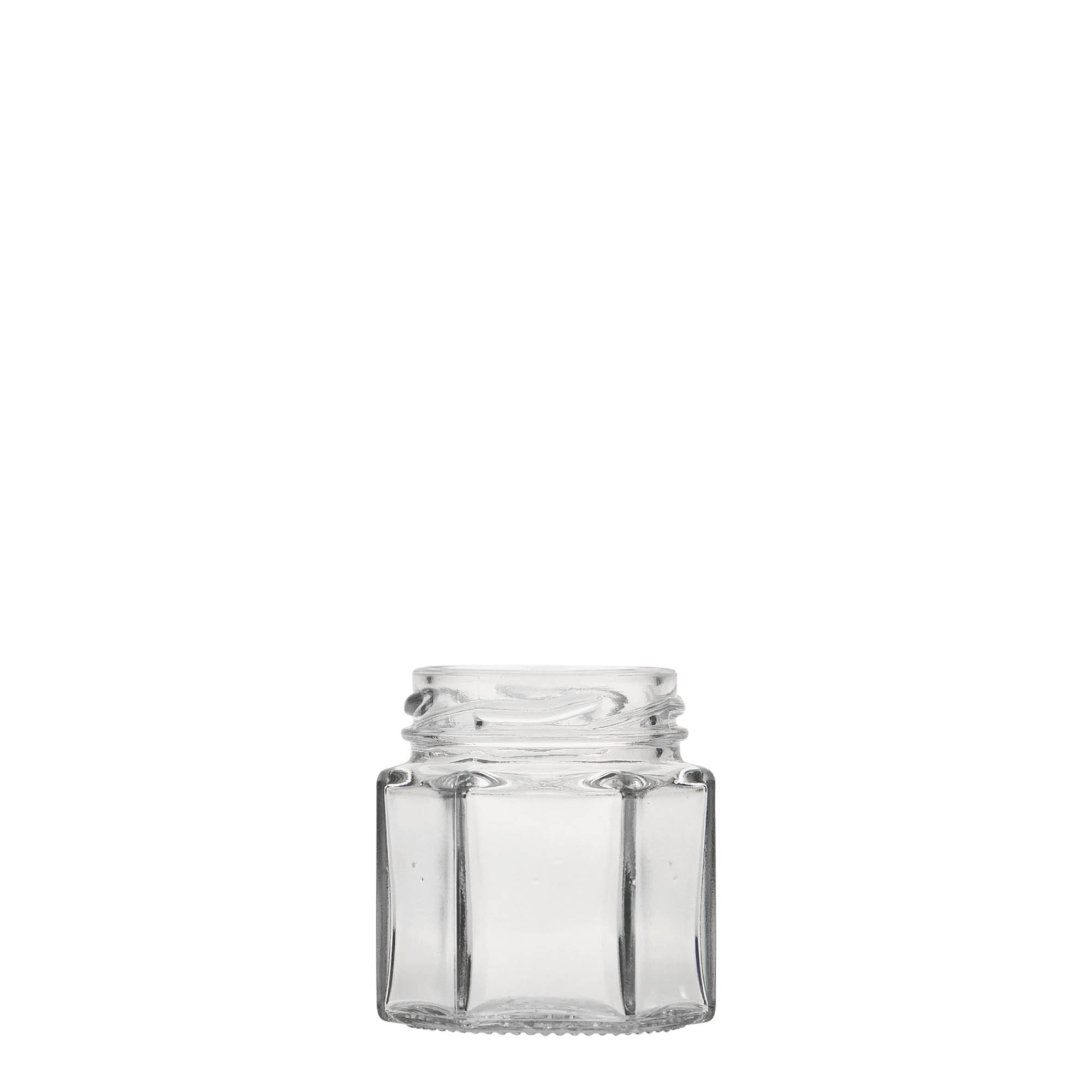 47 ml šešiakampis stiklas, anga: Twist-Off (TO 43) 47 ml šešiakampis stiklas, anga: Twist-Off (TO 43)