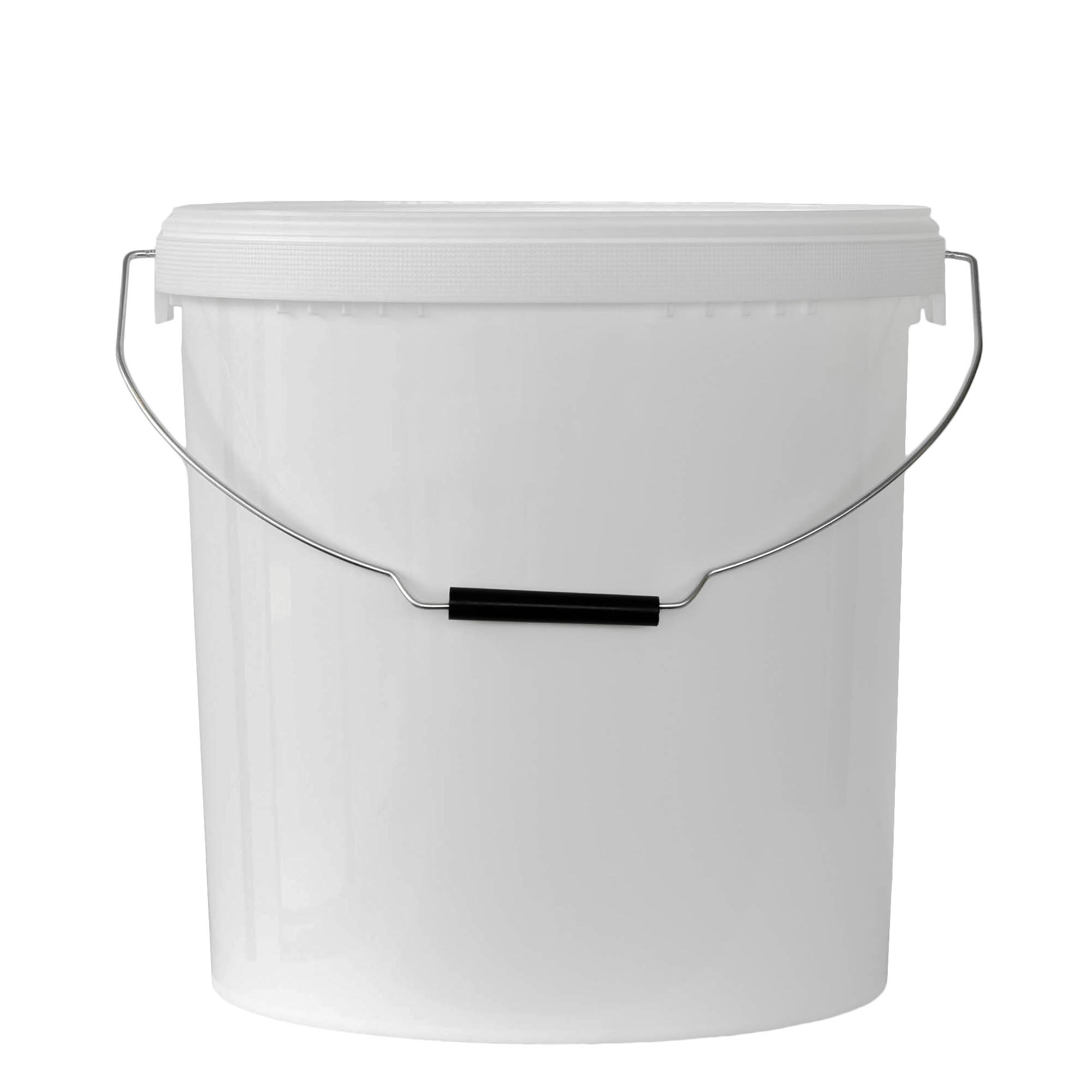 20 l kibiras, PP plastikas, baltas 20 l kibiras, PP plastikas, baltas