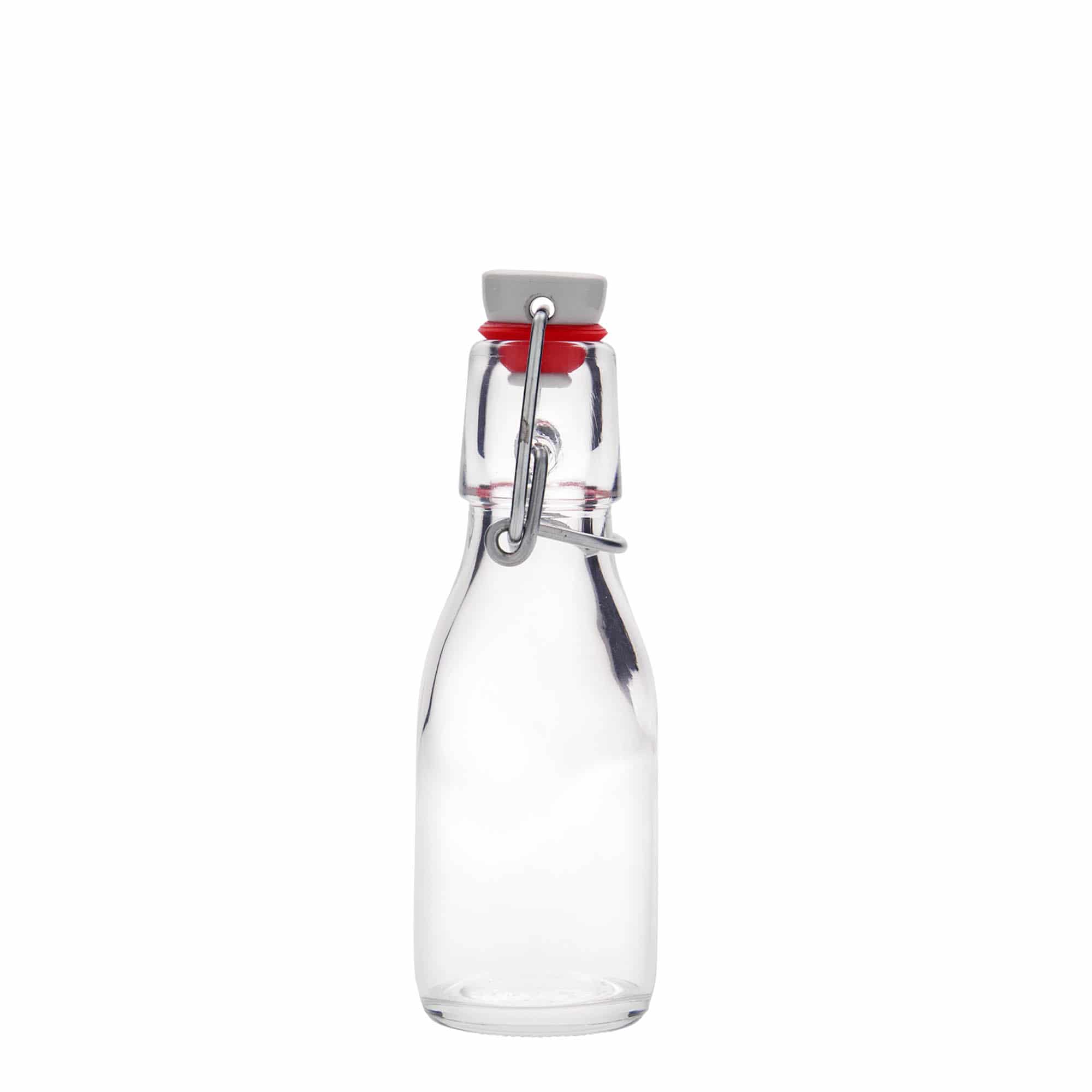 100 ml stiklinis buteliukas „Paul“, anga: spaustukas su uždarymu