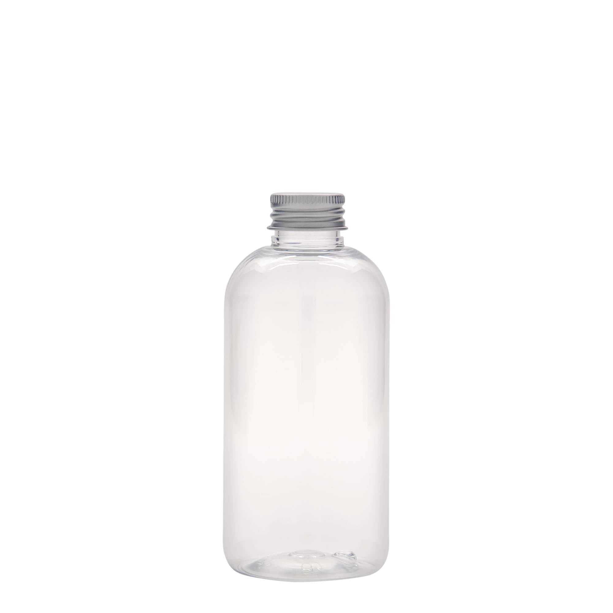 200 ml PET butelis „Boston“, plastikas, anga: 24/410