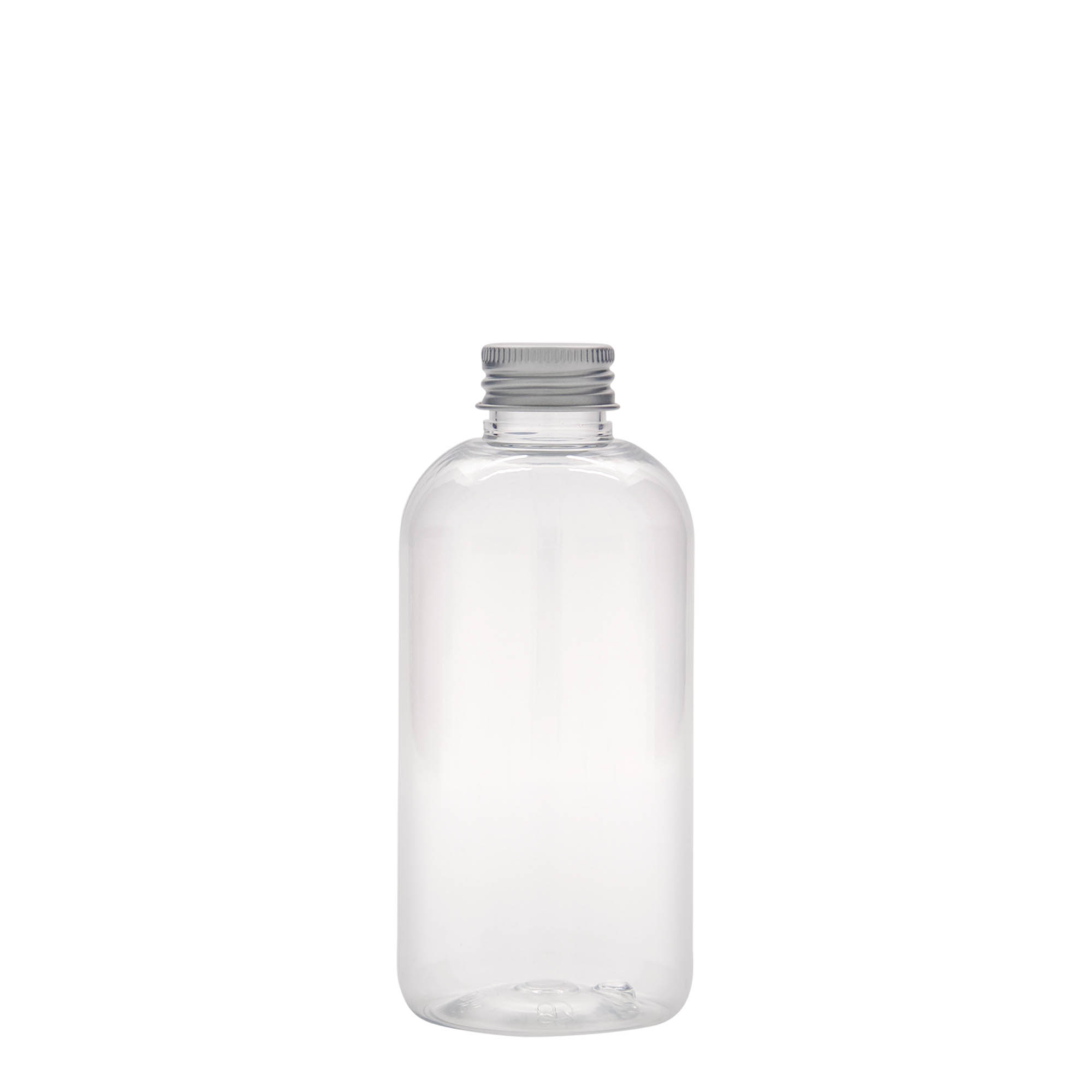 200 ml PET butelis „Boston“, plastikas, anga: 24/410 200 ml PET butelis „Boston“, plastikas, anga: 24/410