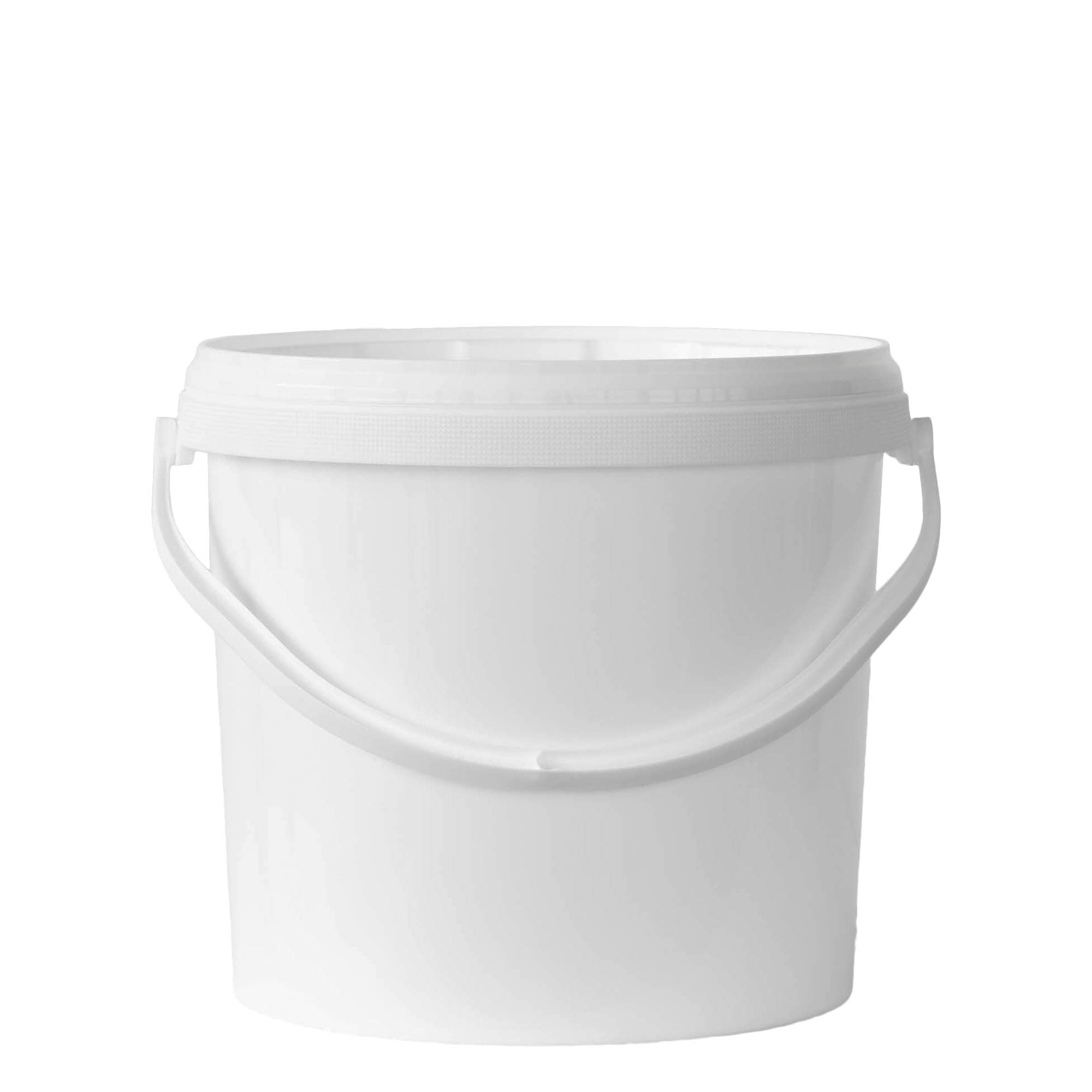 12,5 ml kibirėlis, PP plastikas, baltas