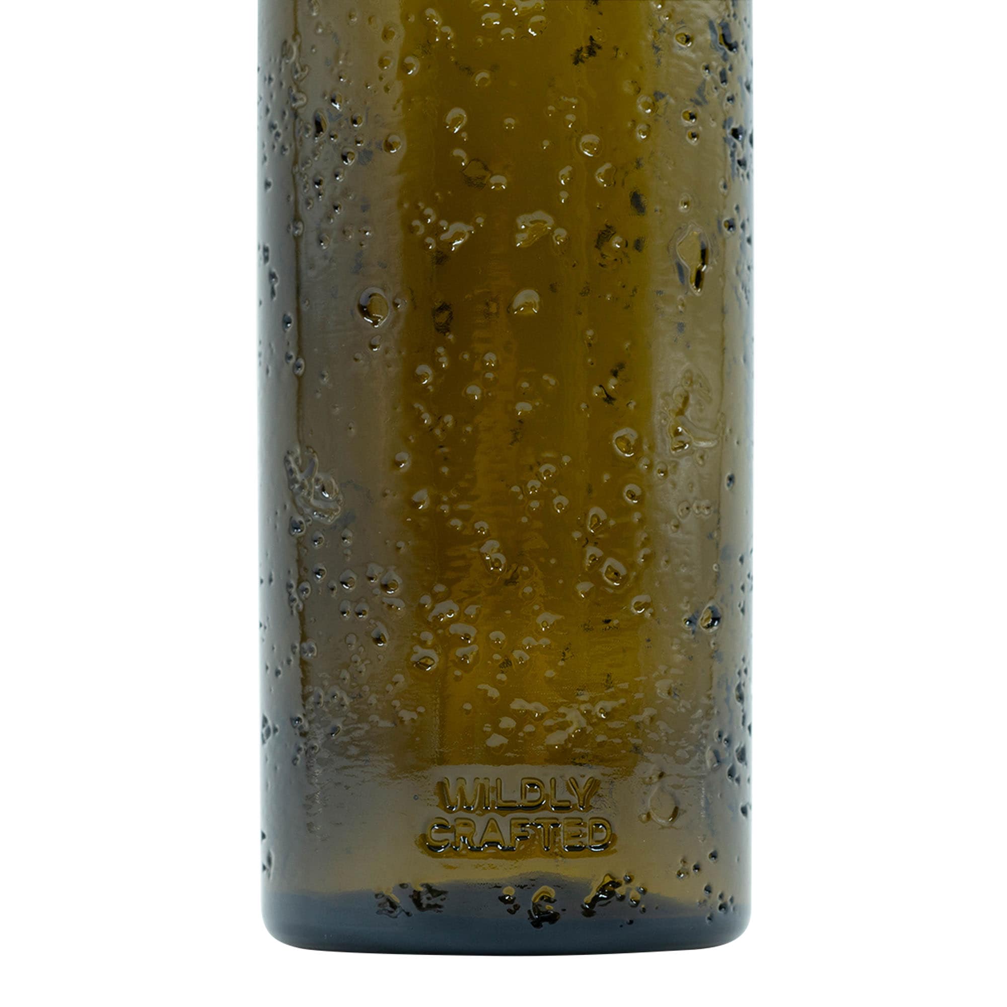 500 ml laukinės gamybos stiklinis butelis „Bobber Jr“, rudas, anga: kamštis