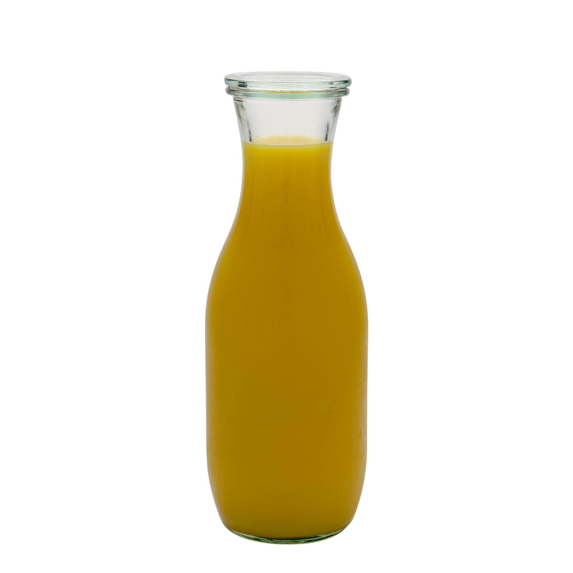 1.000 ml WECK-sulčių butelis #, anga: apvalus kraštas 1.000 ml WECK-sulčių butelis #, anga: apvalus kraštas
