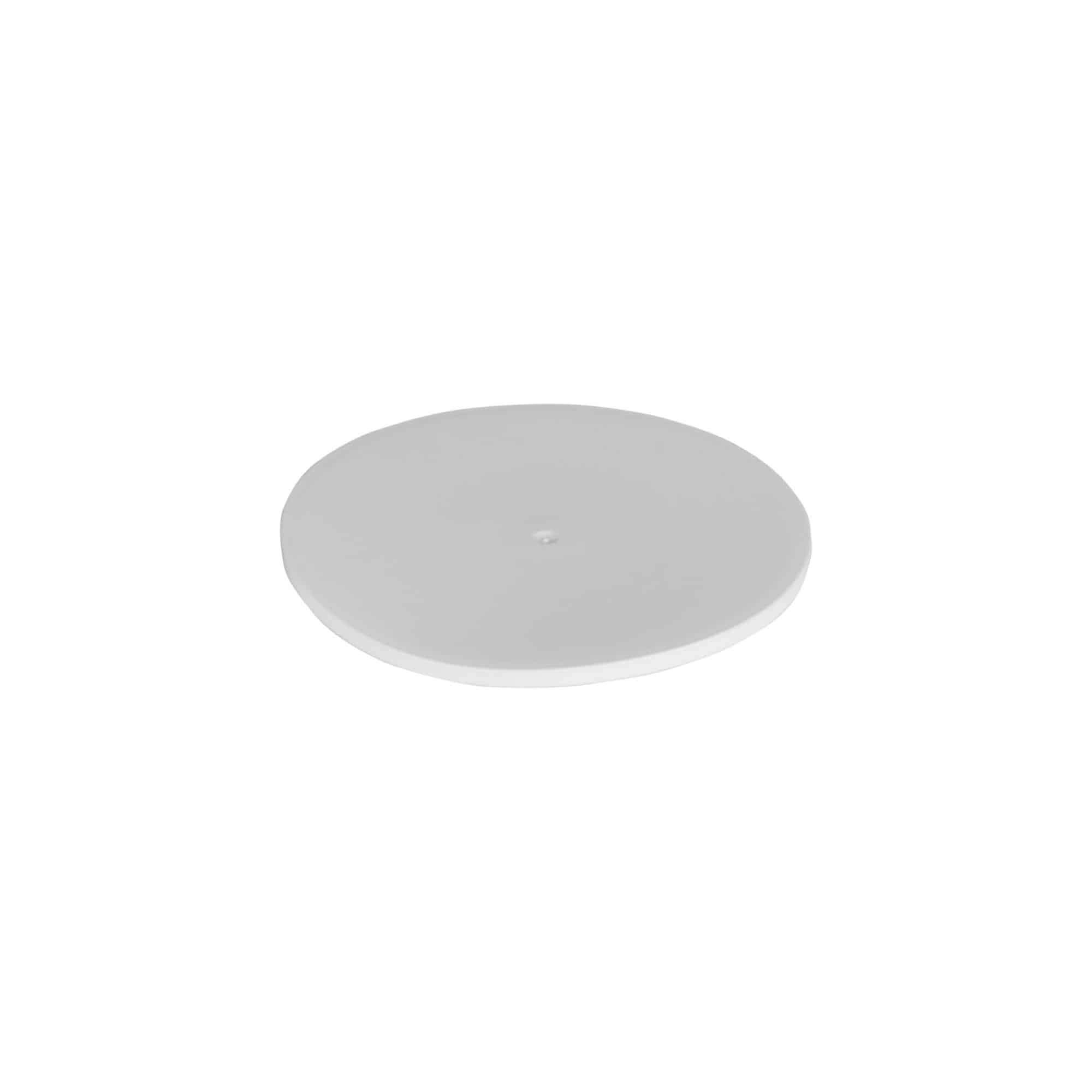 Uždengimo plokštelė 200 ml „Bianca“, PP plastikas, balta