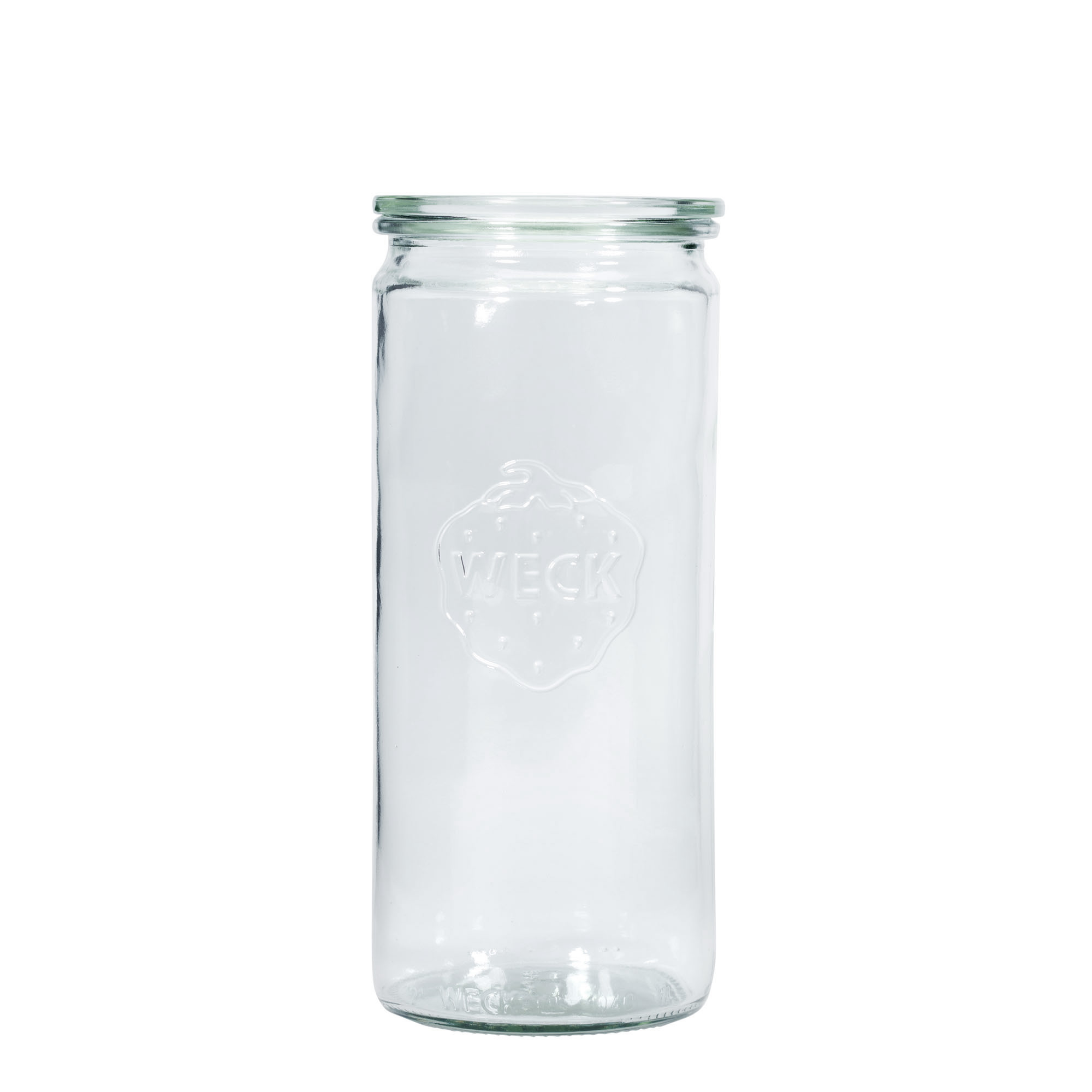 1.040 ml WECK cilindrinis stiklainis, burna: apvalus kraštas 1.040 ml WECK cilindrinis stiklainis, burna: apvalus kraštas