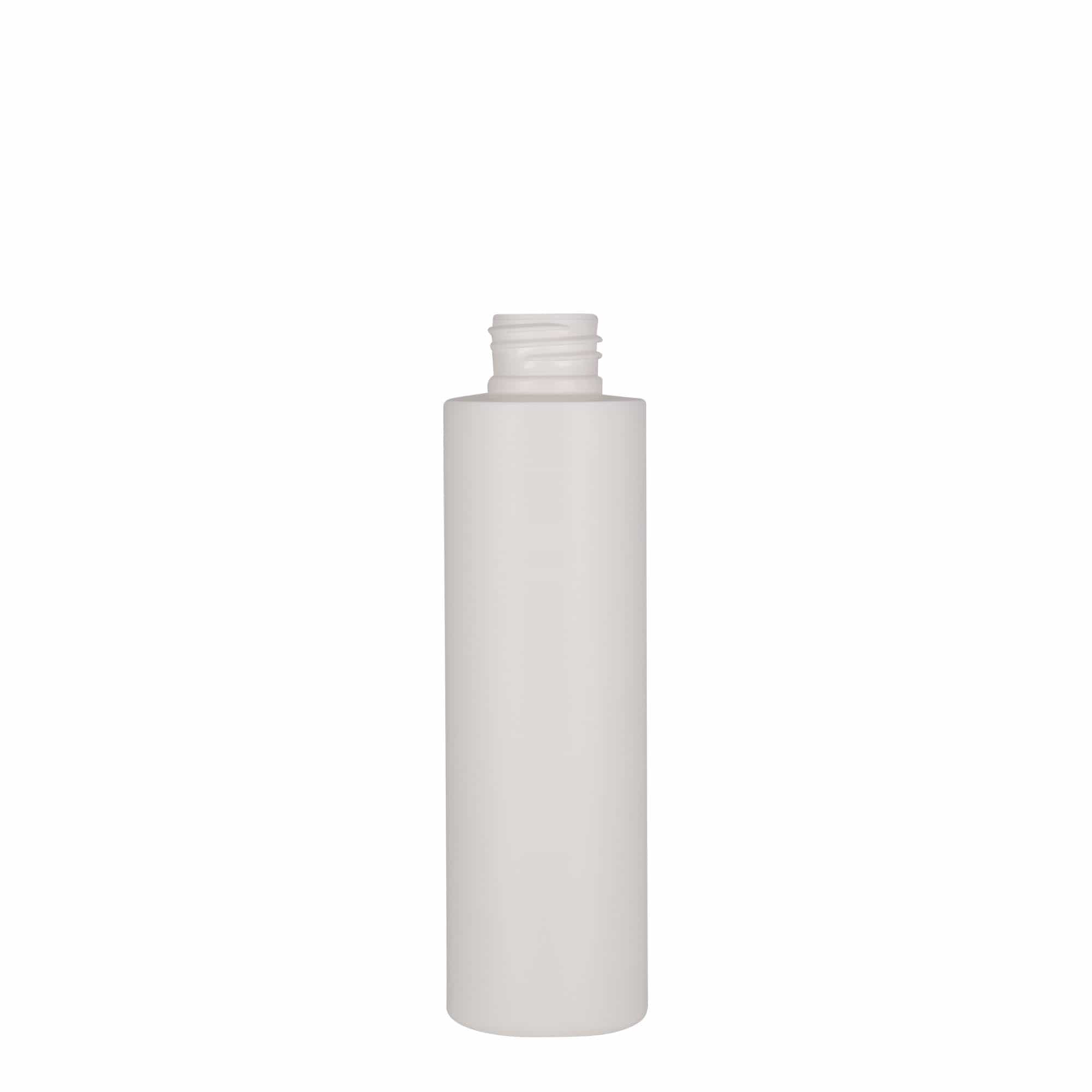 150 ml plastikinis buteliukas „Pipe“, HDPE, baltas, kaklelis: 24/410