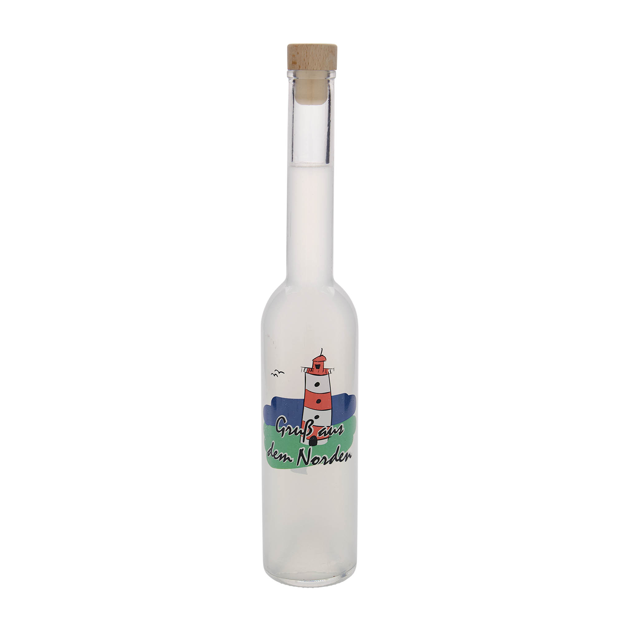 350 ml stiklinis butelis „Opera“, motyvas: Šiaurė, kamštis: kamštis 350 ml stiklinis butelis „Opera“, motyvas: Šiaurė, kamštis: kamštis