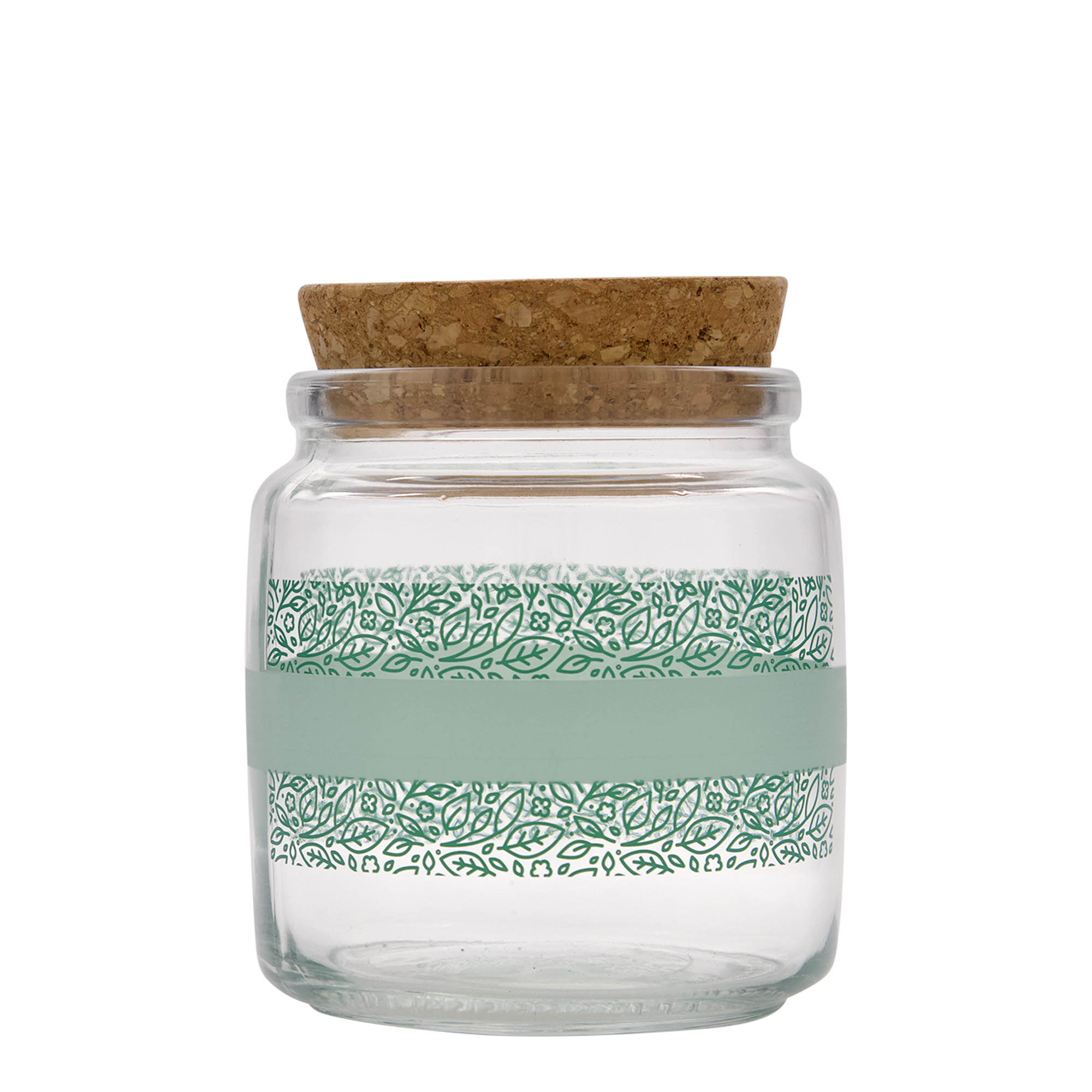 750 ml kamštinis stiklas „Giara“, motyvas: Naturalmente verde, burna: kamštis 750 ml kamštinis stiklas „Giara“, motyvas: Naturalmente verde, burna: kamštis