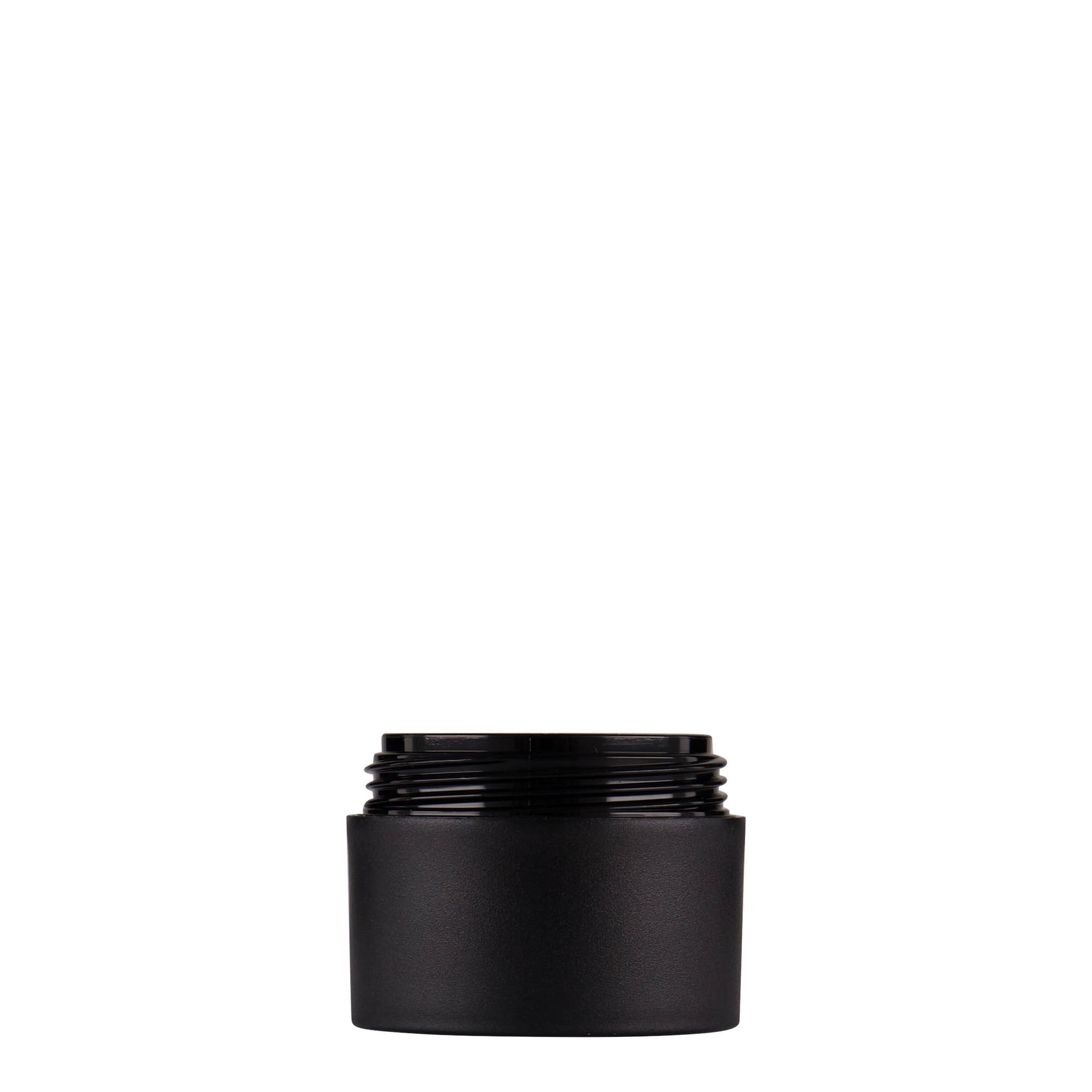 15 ml plastikinis indelis „Antonella“, PP, juodas, anga: sraigtinis uždarymas