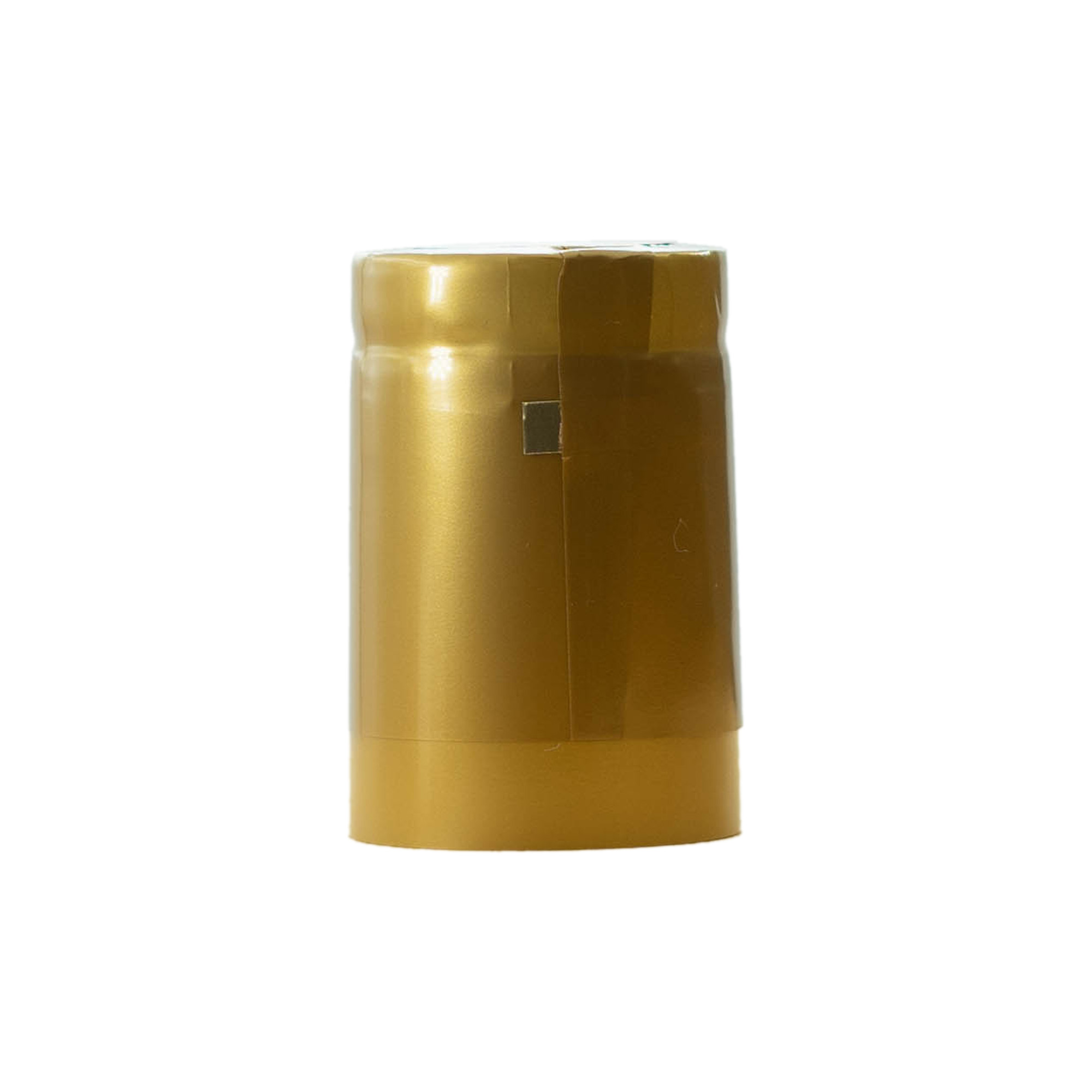 Susitraukianti kapsulė 32x41, PVC plastikas, auksinė