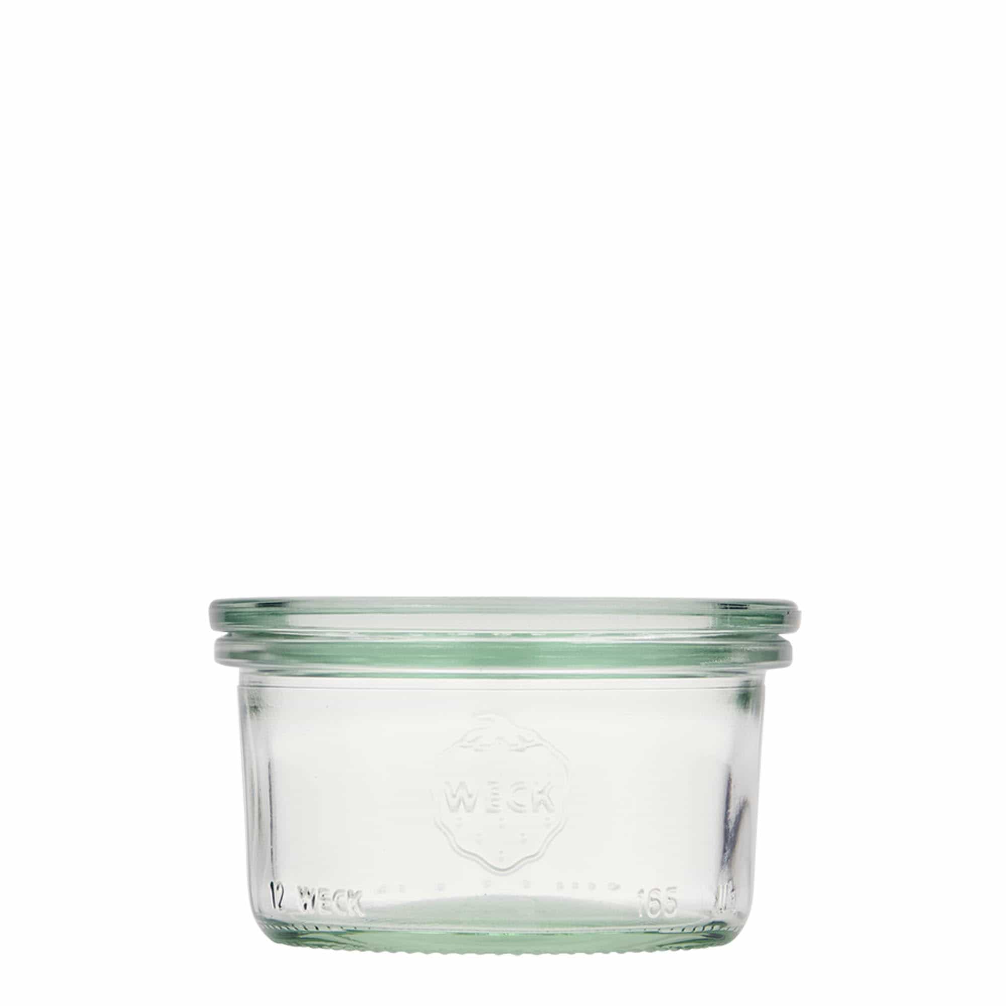 165 ml WECK-stiklainis su apvaliu kraštu