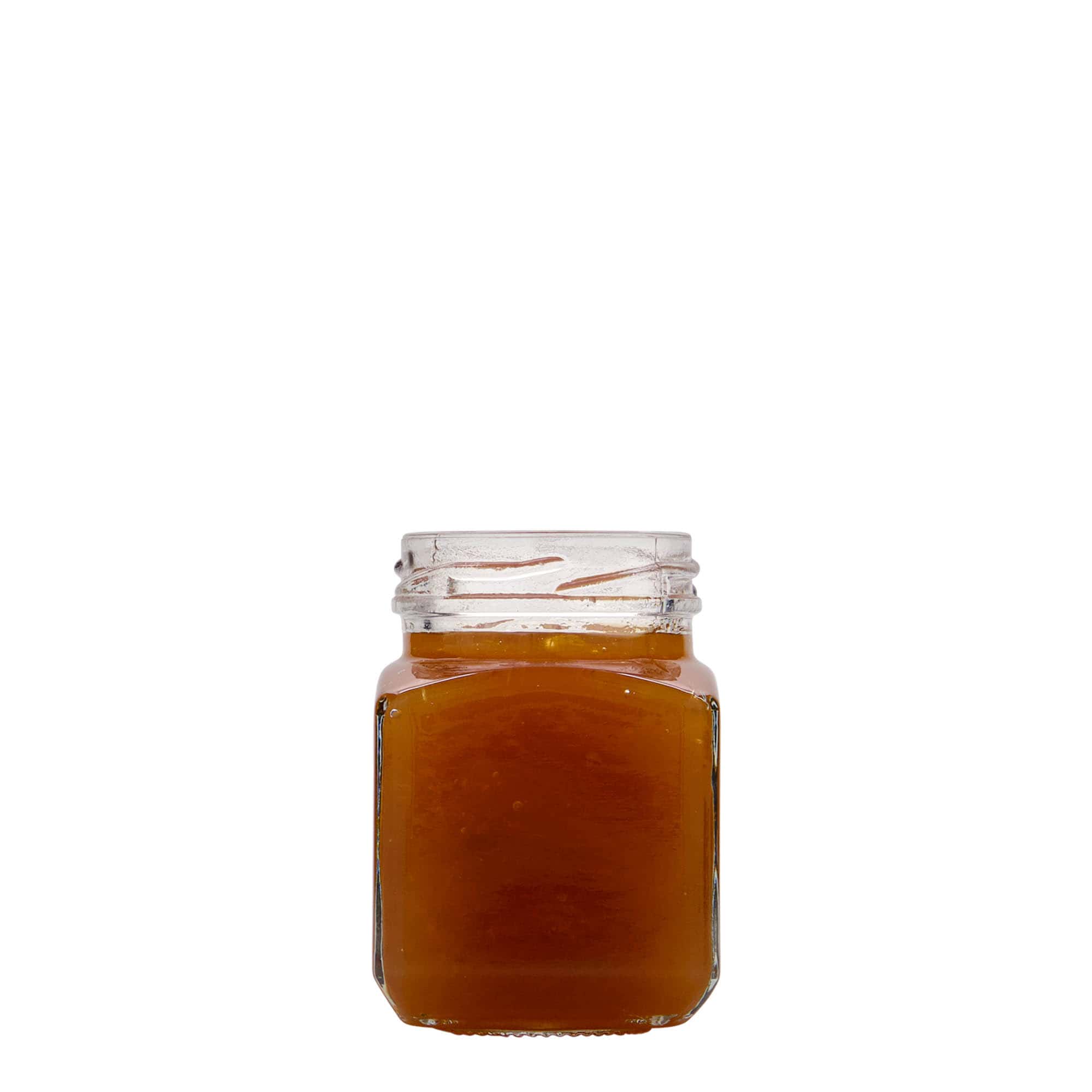 106 ml keturkampis stiklas, anga: sukama uždanga (TO 48)