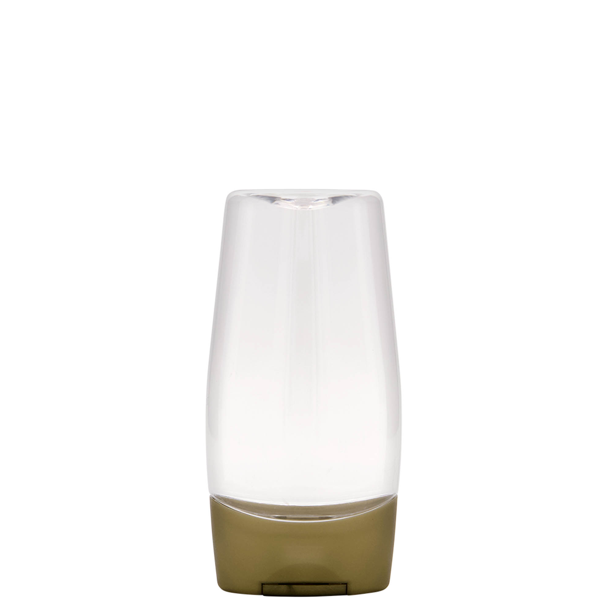 200 ml PET butelis „Squeeze“, ovalus, plastikinis