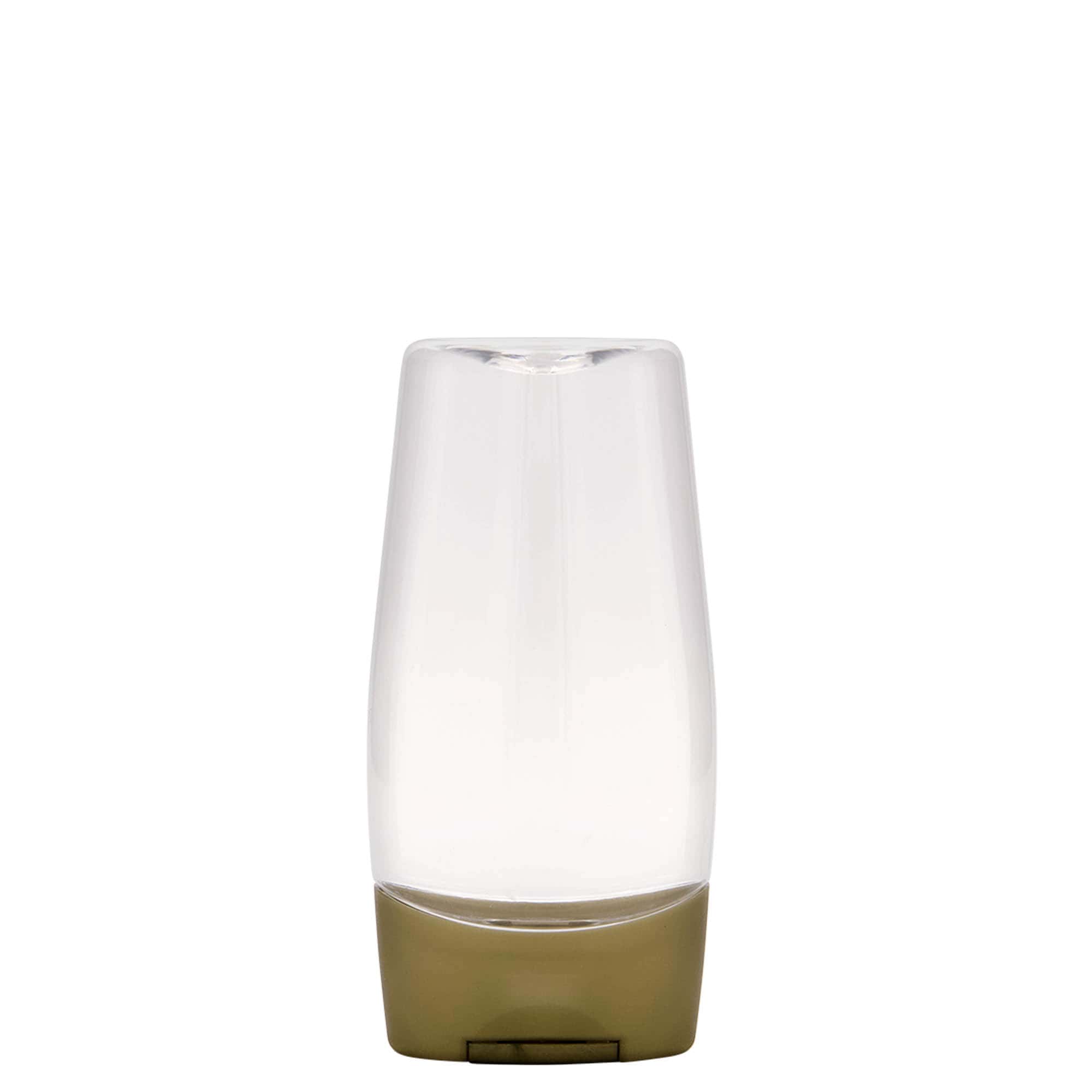 200 ml PET butelis „Squeeze“, ovalus, plastikinis