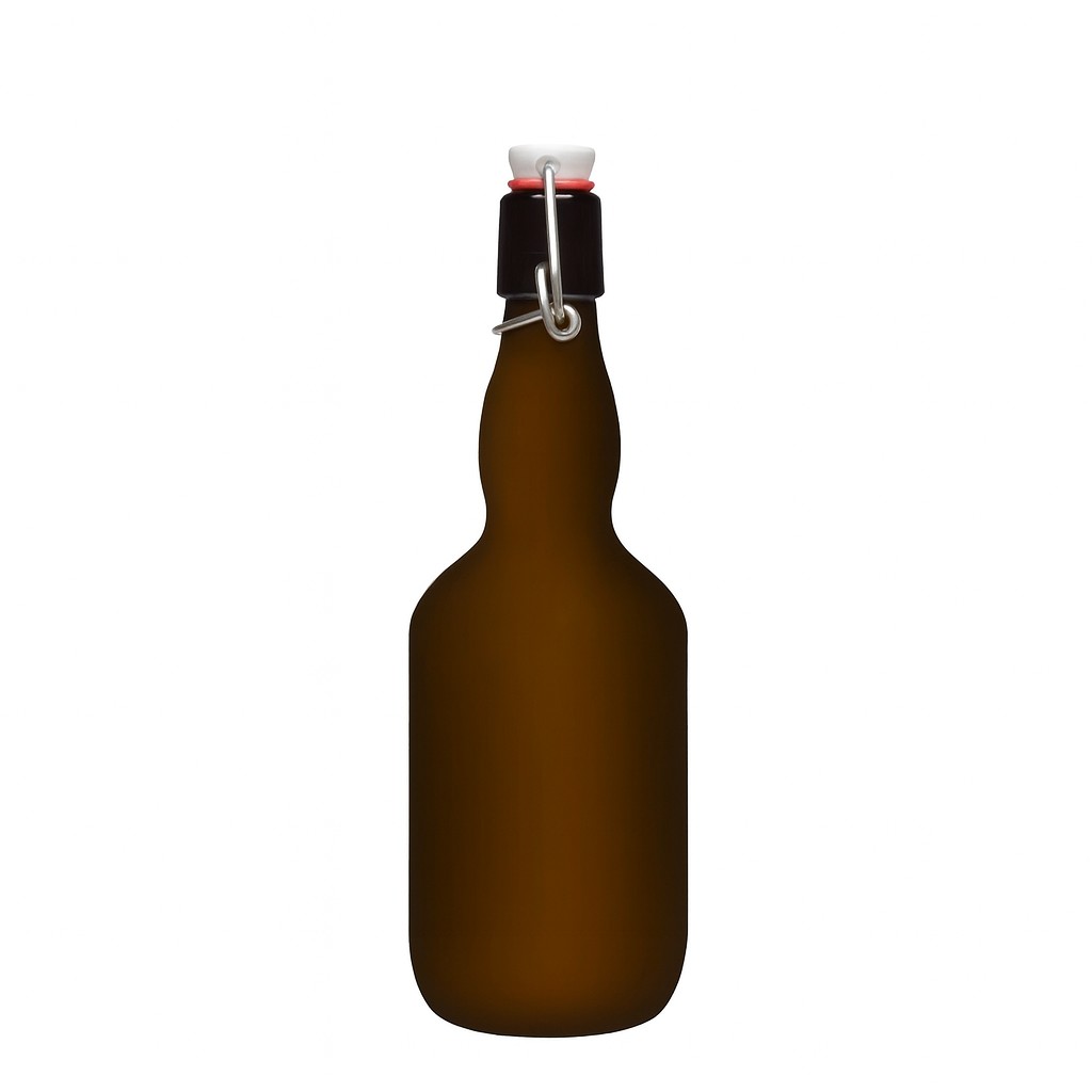 500 ml alaus butelis su kakleliu, stiklas, senam žalia spalva, atidarymas: užsegamas užraktas 500 ml alaus butelis su kakleliu, stiklas, senam žalia spalva, atidarymas: užsegamas užraktas