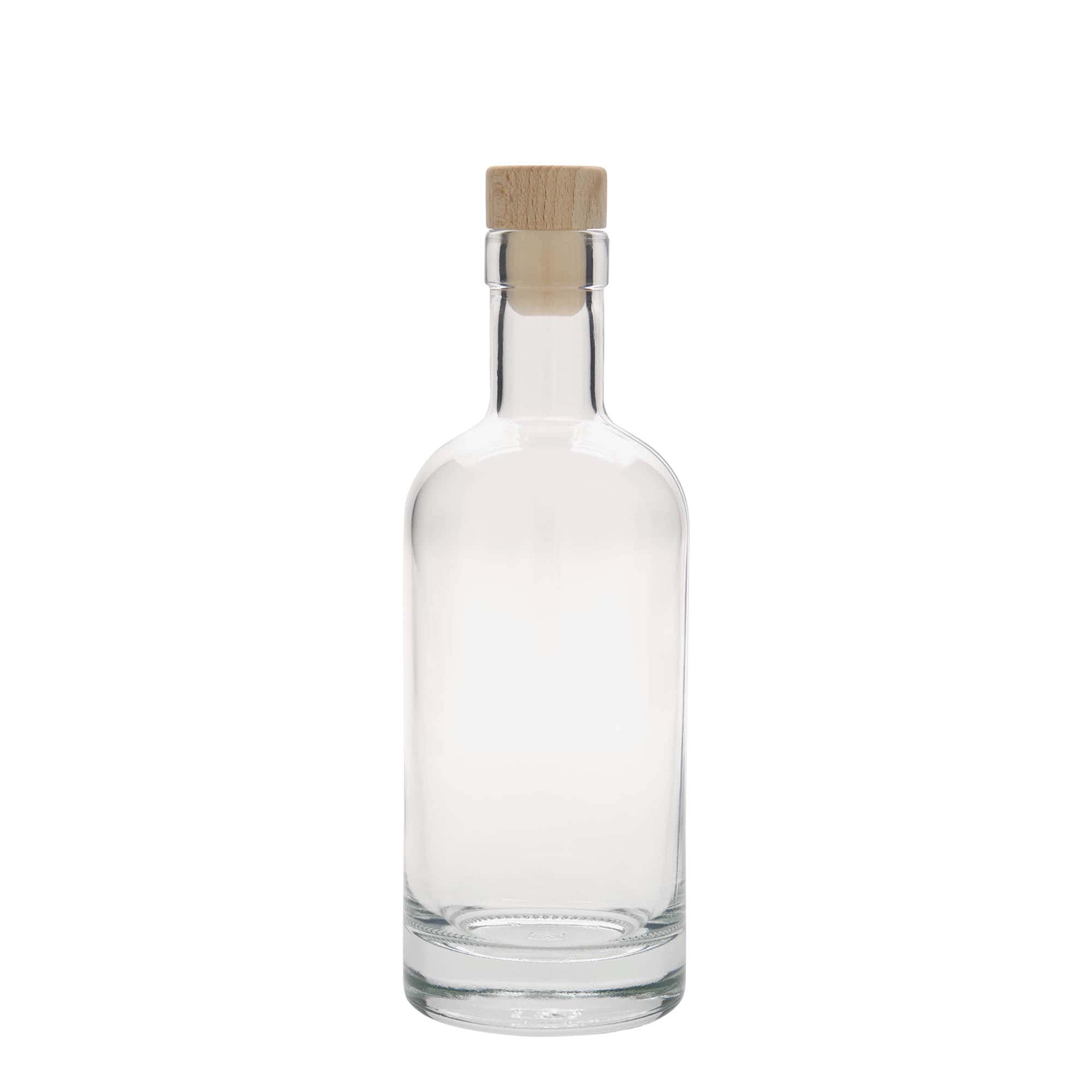 350 ml stiklinis butelis „Linea Uno“, kamštis