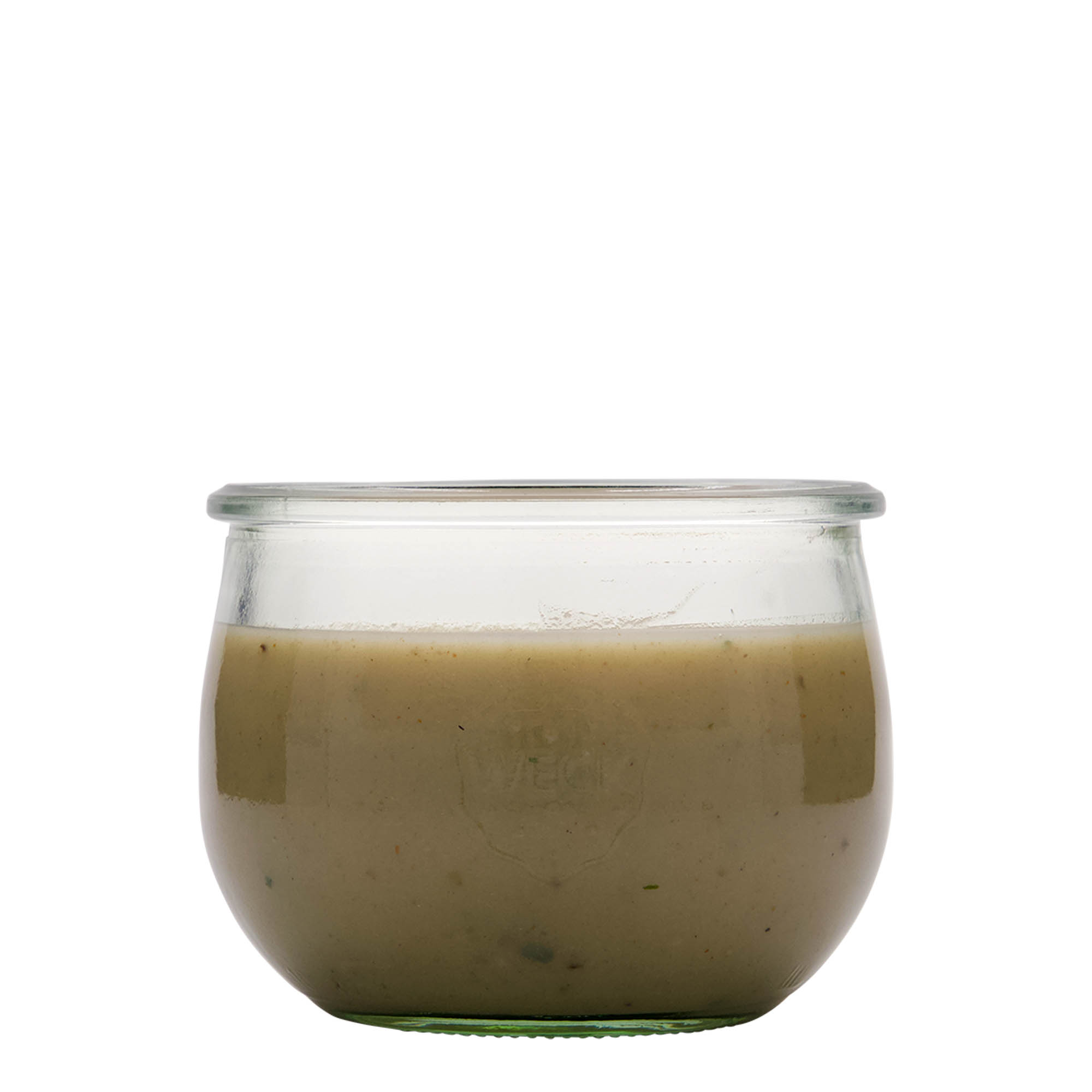 580 ml WECK-Tulpenglas #, anga: apvali kraštinė