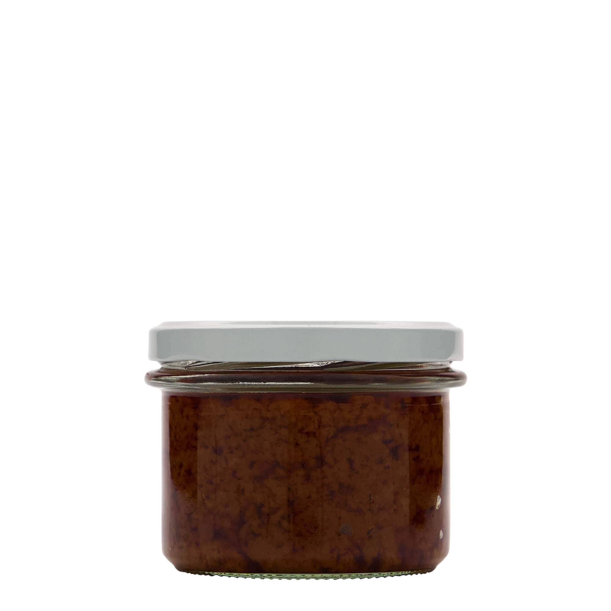 235 ml apverčiamas stiklainis, anga: Twist-Off (TO 82)