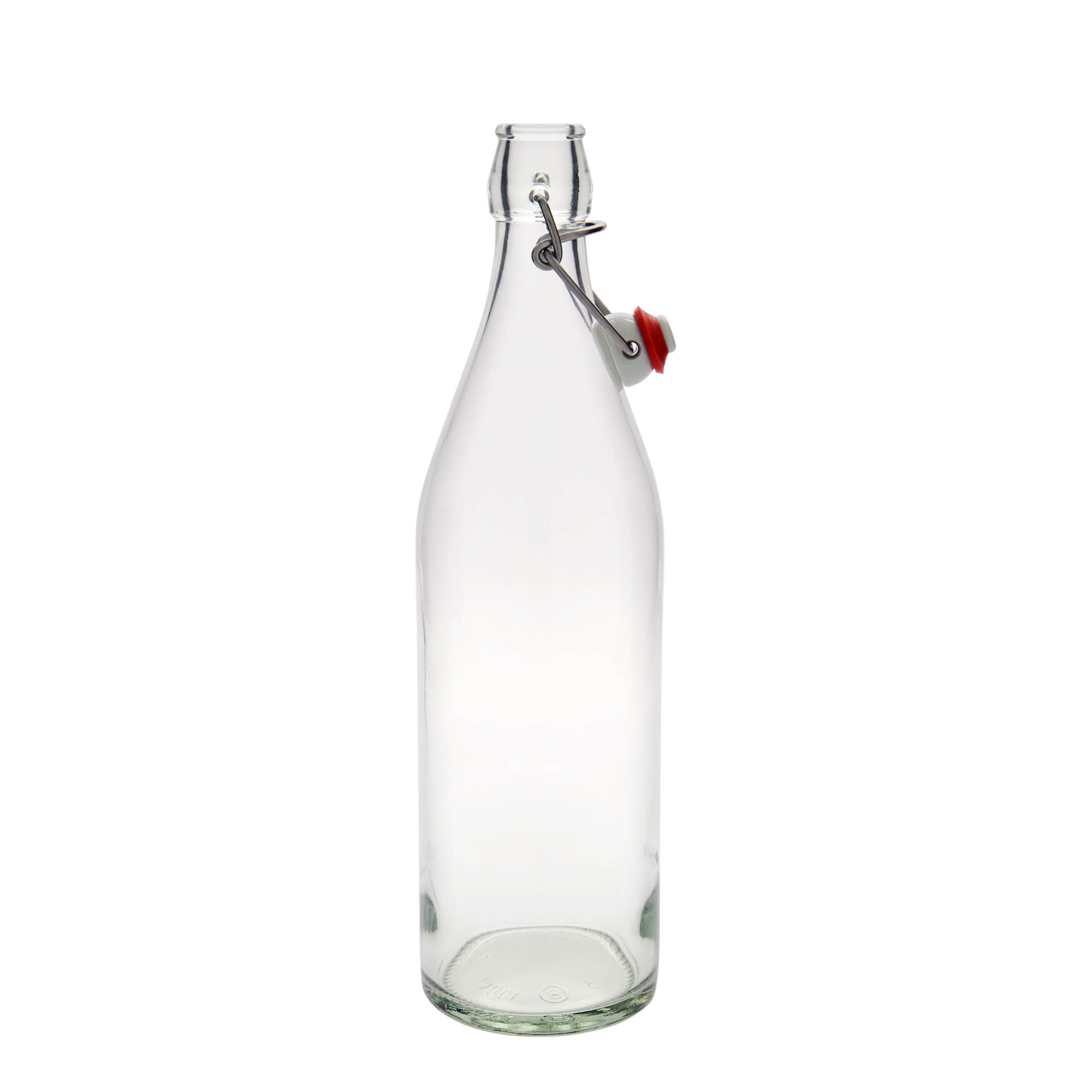 1.000 ml stiklinis butelis „Giara“, burna: spaustukas uždarymui