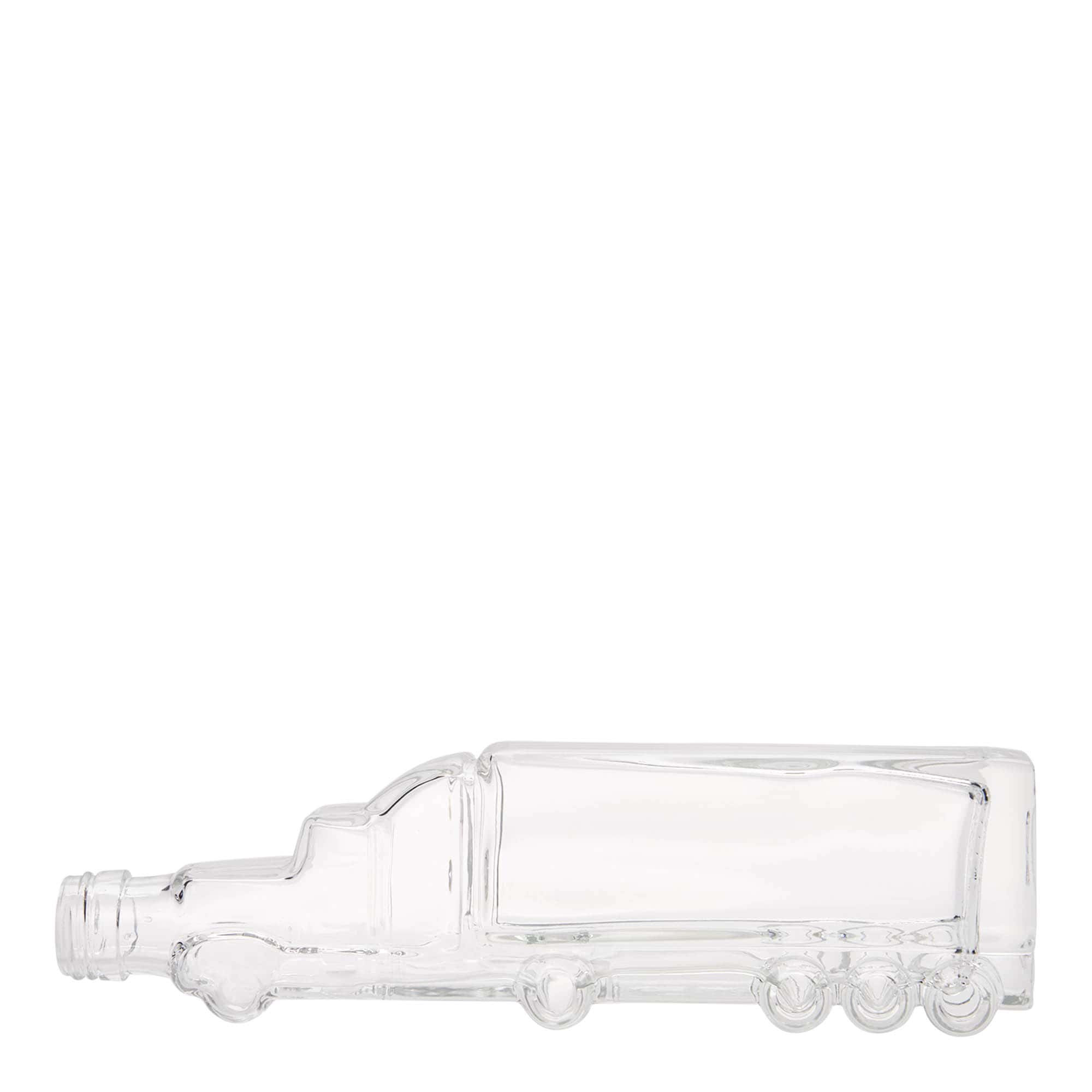 200 ml stiklinis butelis „Truck“, anga: PP 25