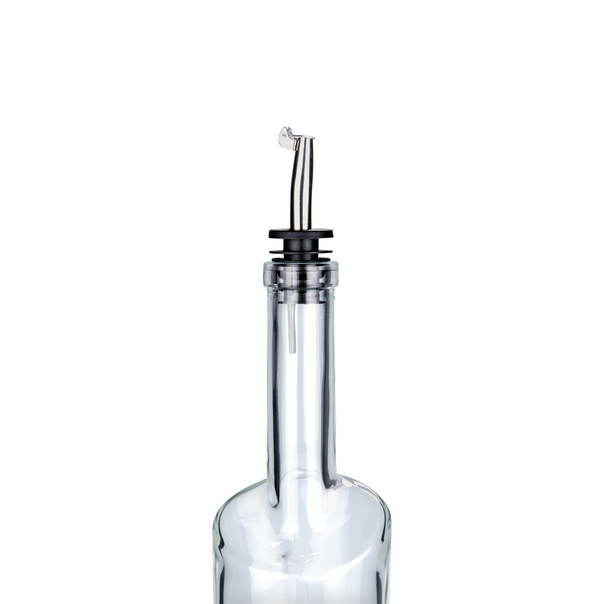 Išpylėjas Inox su metaline sklende, nerūdijantis plienas, sidabrinės spalvos