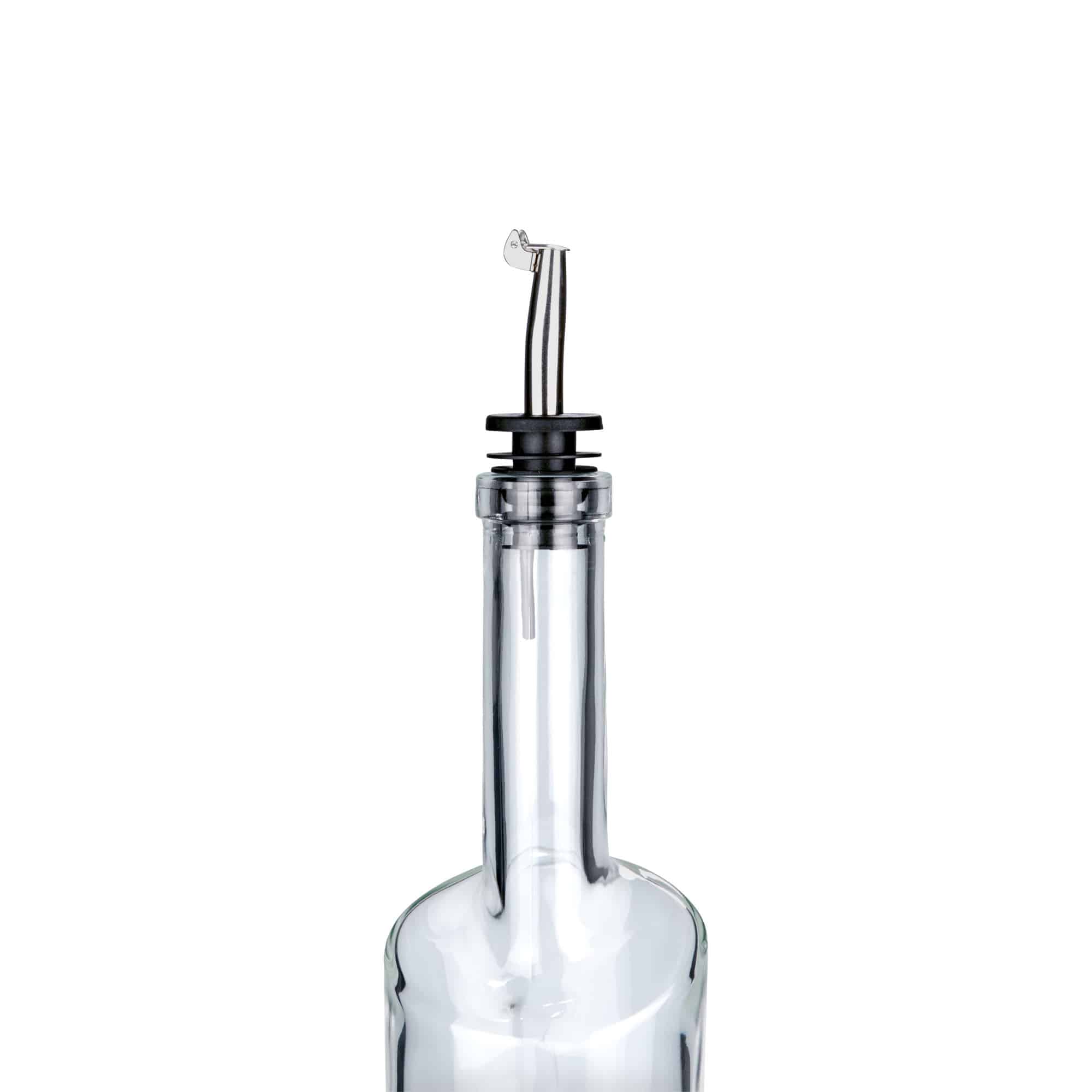 Išpylėjas Inox su metaline sklende, nerūdijantis plienas, sidabrinės spalvos