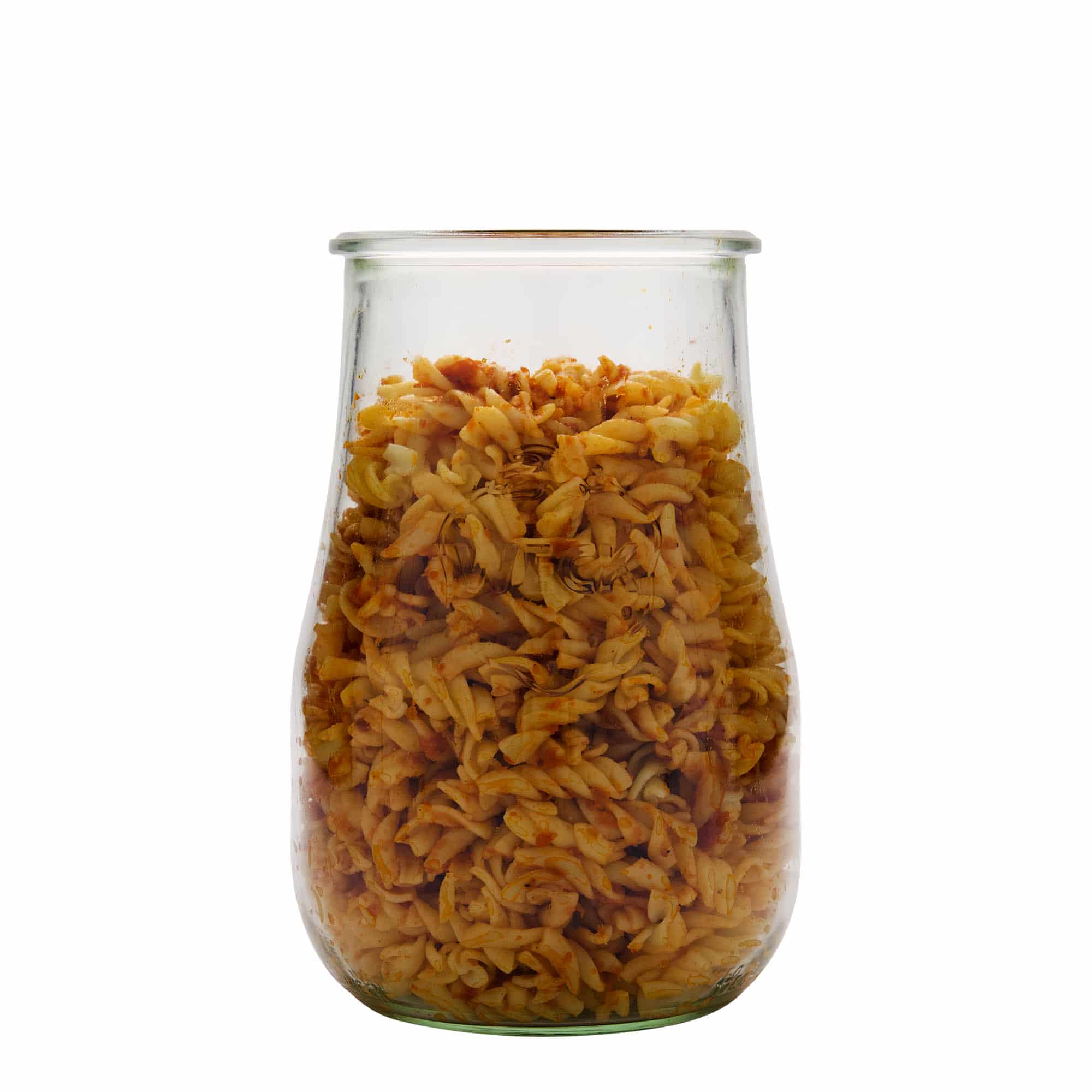 1.750 ml WECK tulpės formos stiklainis, anga: apvali kraštinė