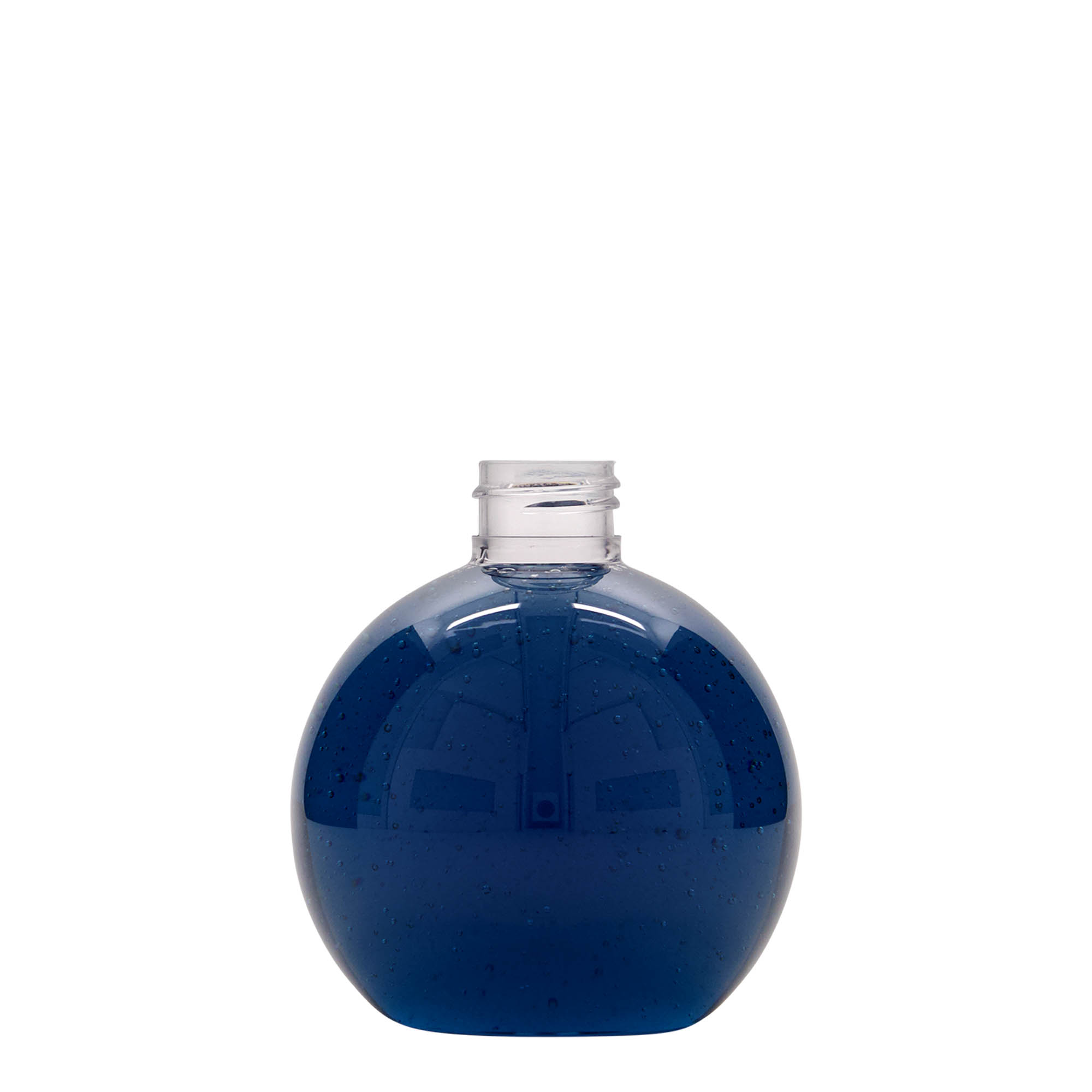 250 ml PET butelis „Perry“, apvalus, plastikas, anga: 24/410
