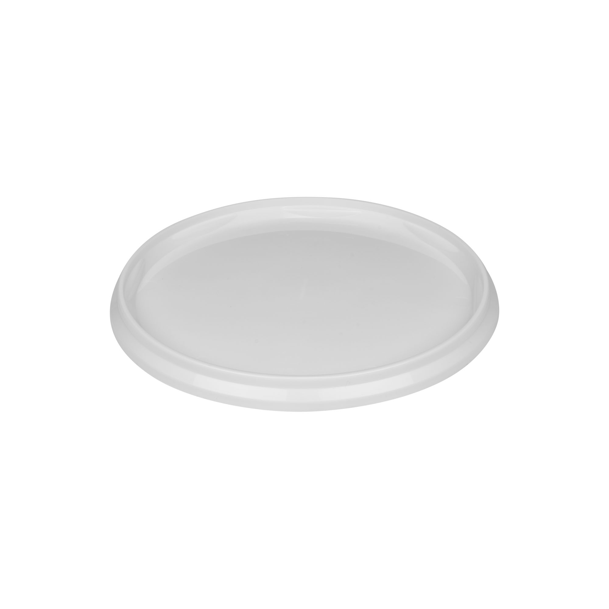 Dangtis 2,5 l kibirui, PP plastikas, baltas