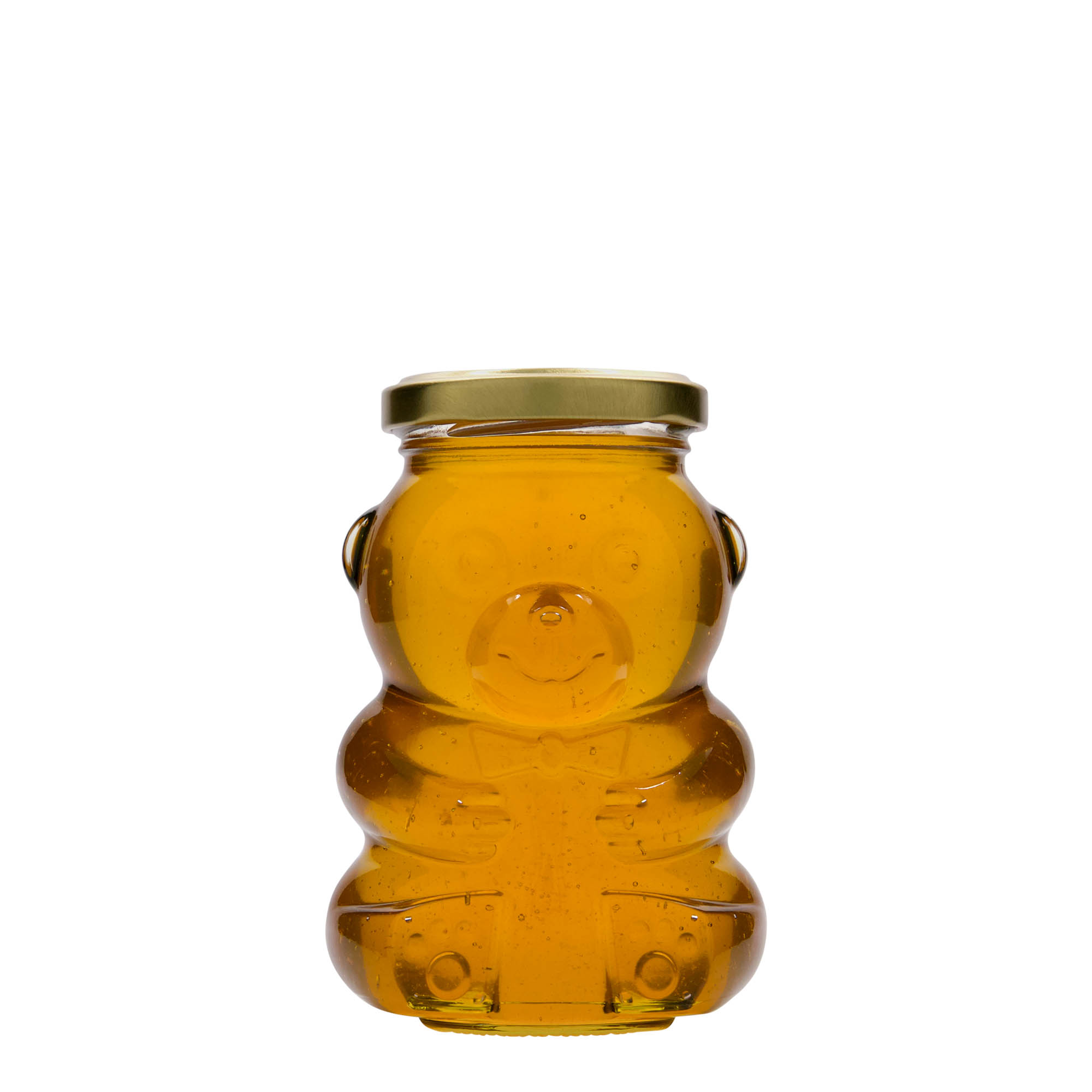 285 ml meškiuko stiklainis, anga: sukamas dangtelis (TO 58)