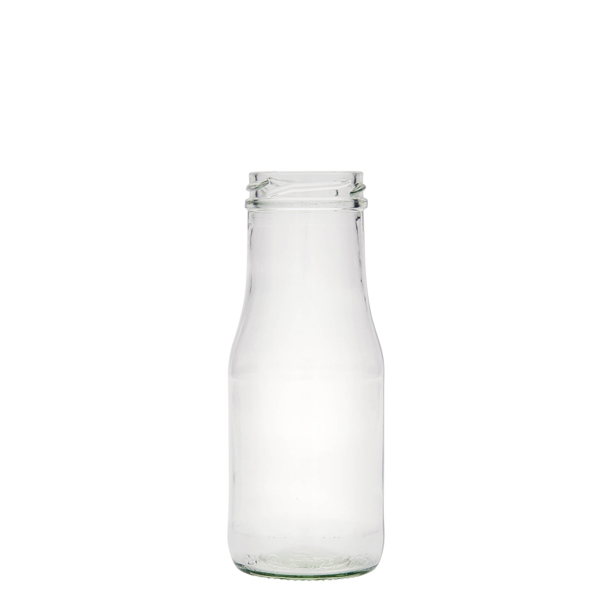 250 ml stiklinis butelis Susann, anga: sukama (TO 48)