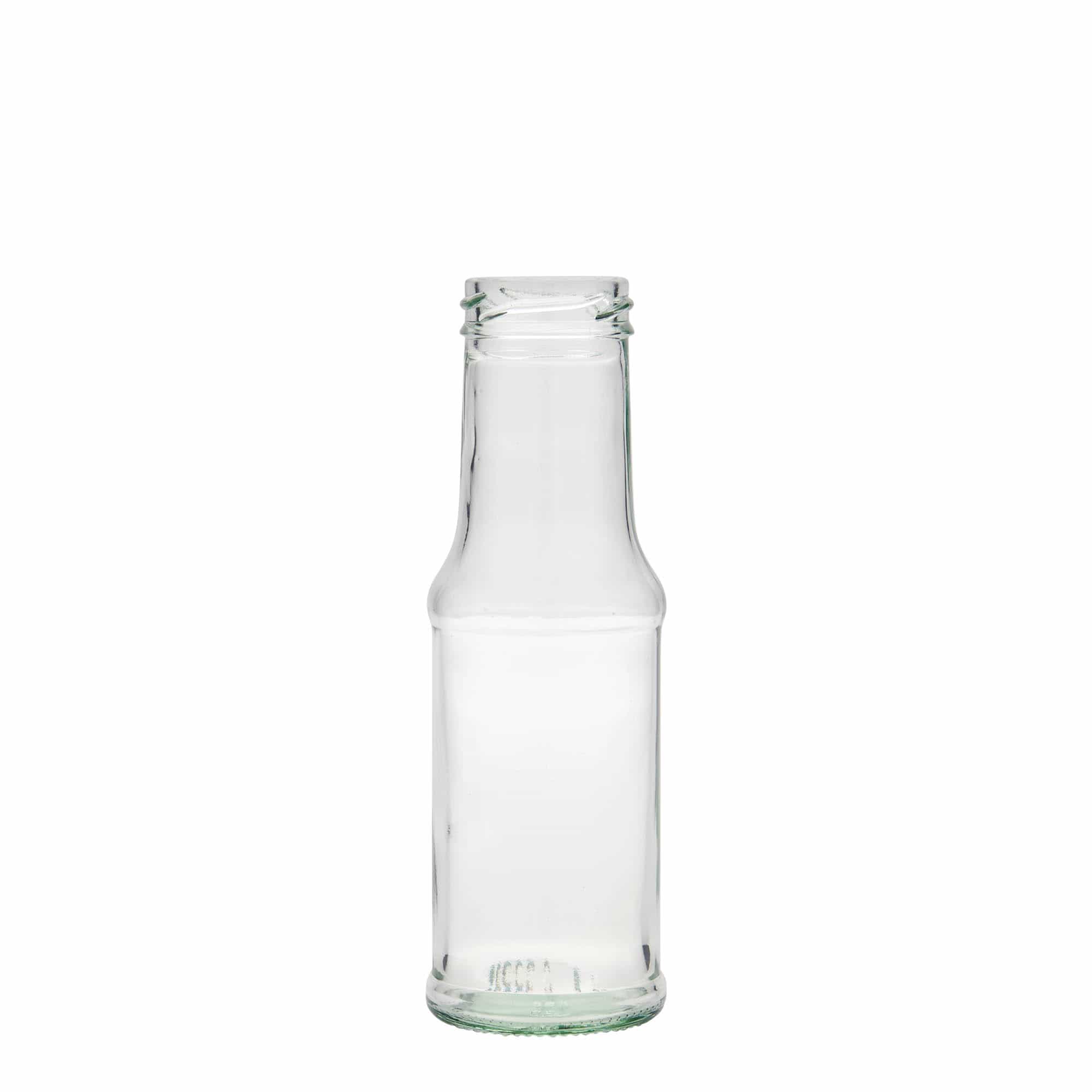 200 ml padažo butelis, stiklas, anga: sukama (TO 43)