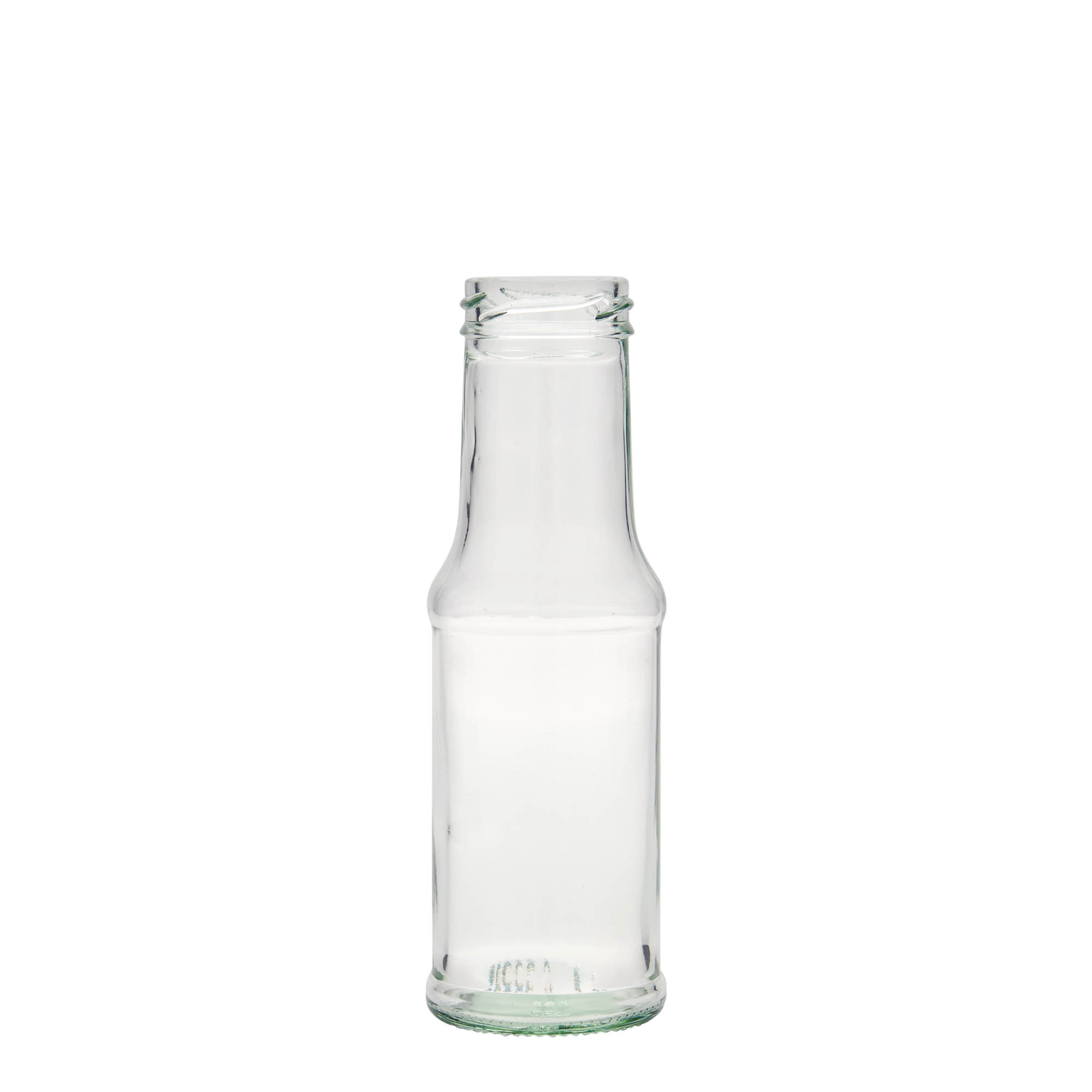 200 ml padažo butelis, stiklas, anga: sukama (TO 43)