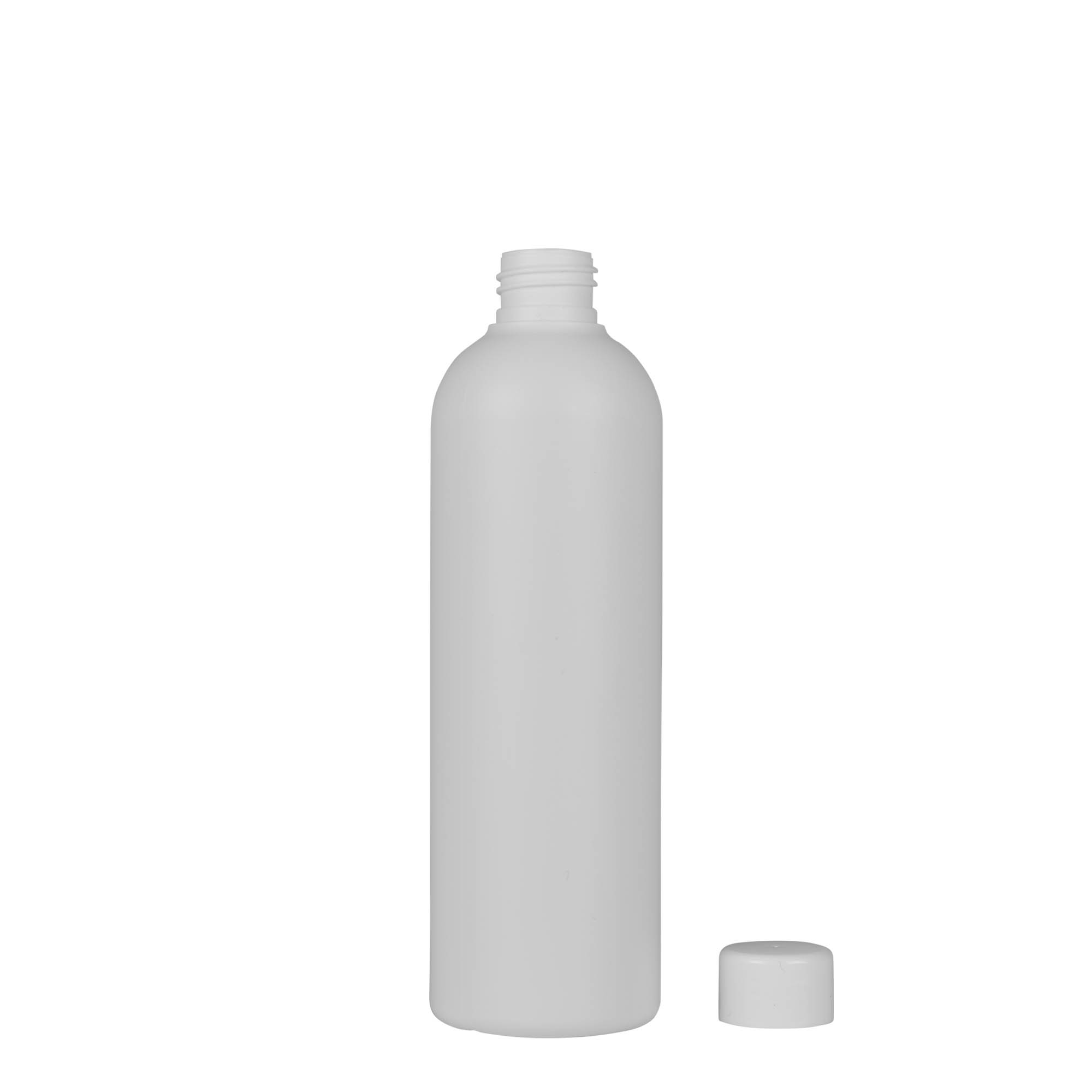 300 ml plastikinis buteliukas „Tuffy“, HDPE, baltas, anga: 24/410 300 ml plastikinis buteliukas „Tuffy“, HDPE, baltas, anga: 24/410