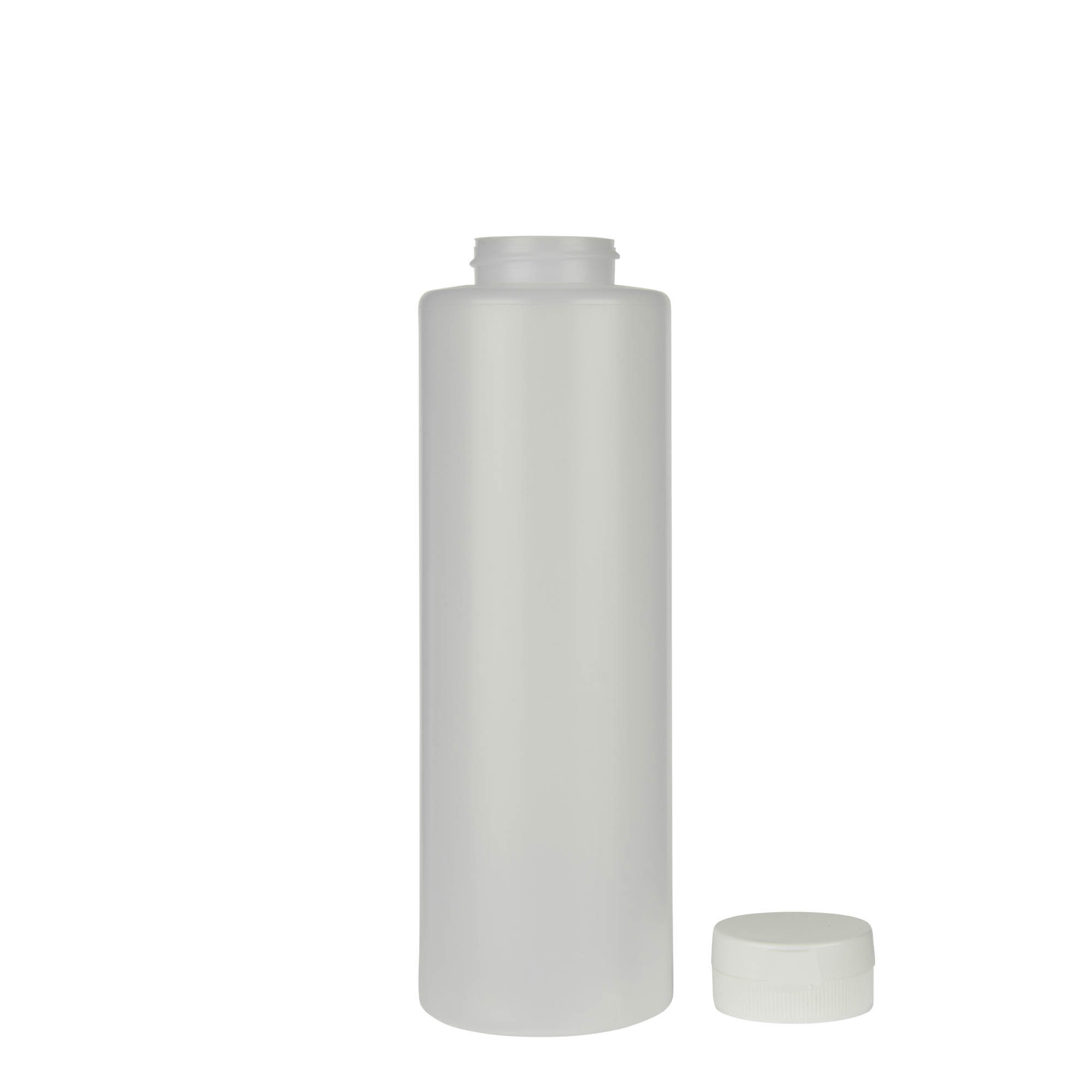 500 ml padažo buteliukas, LDPE plastikas, natūralios spalvos, burnos dydis: 38/400 500 ml padažo buteliukas, LDPE plastikas, natūralios spalvos, burnos dydis: 38/400