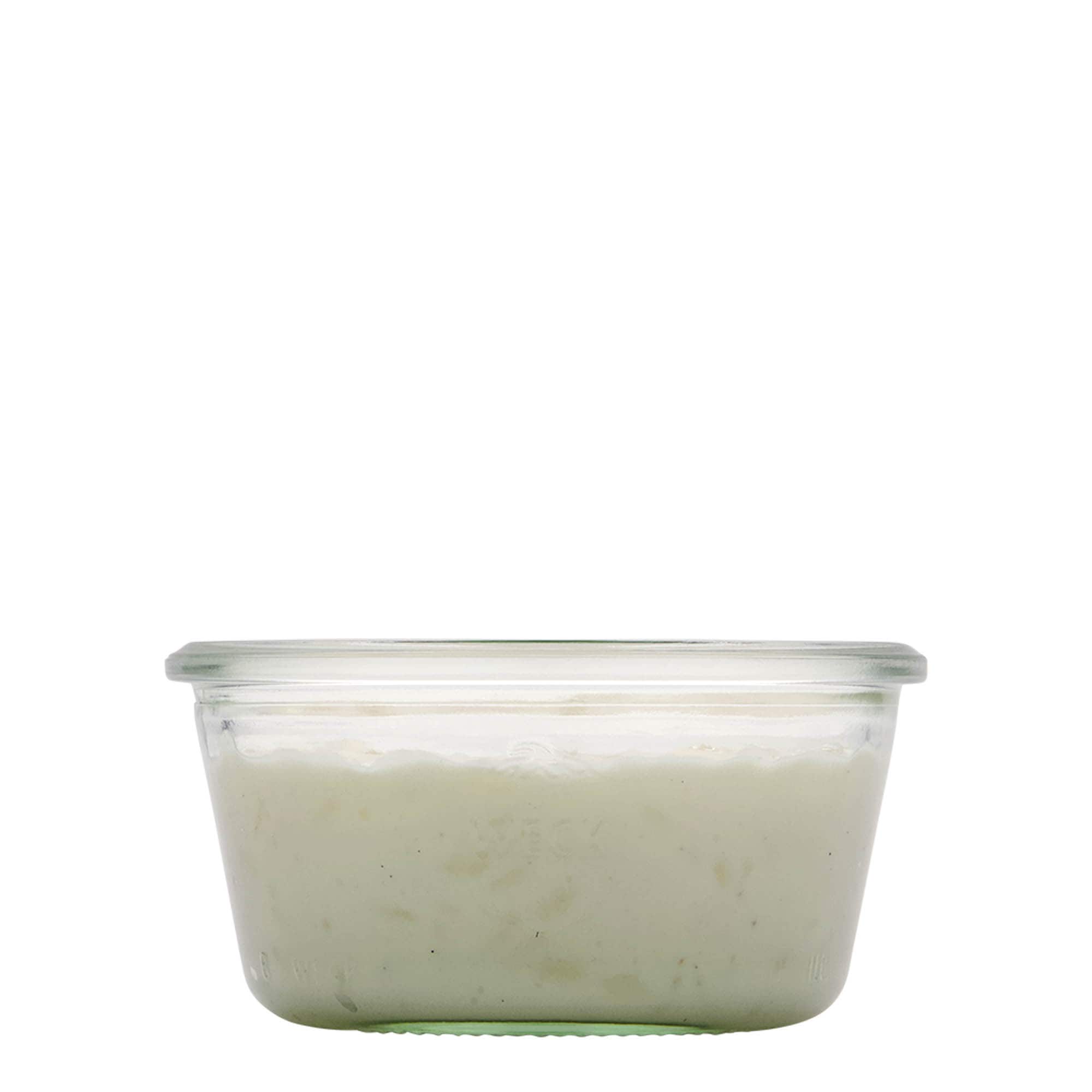290 ml WECK stiklainis su apvaliu kraštu