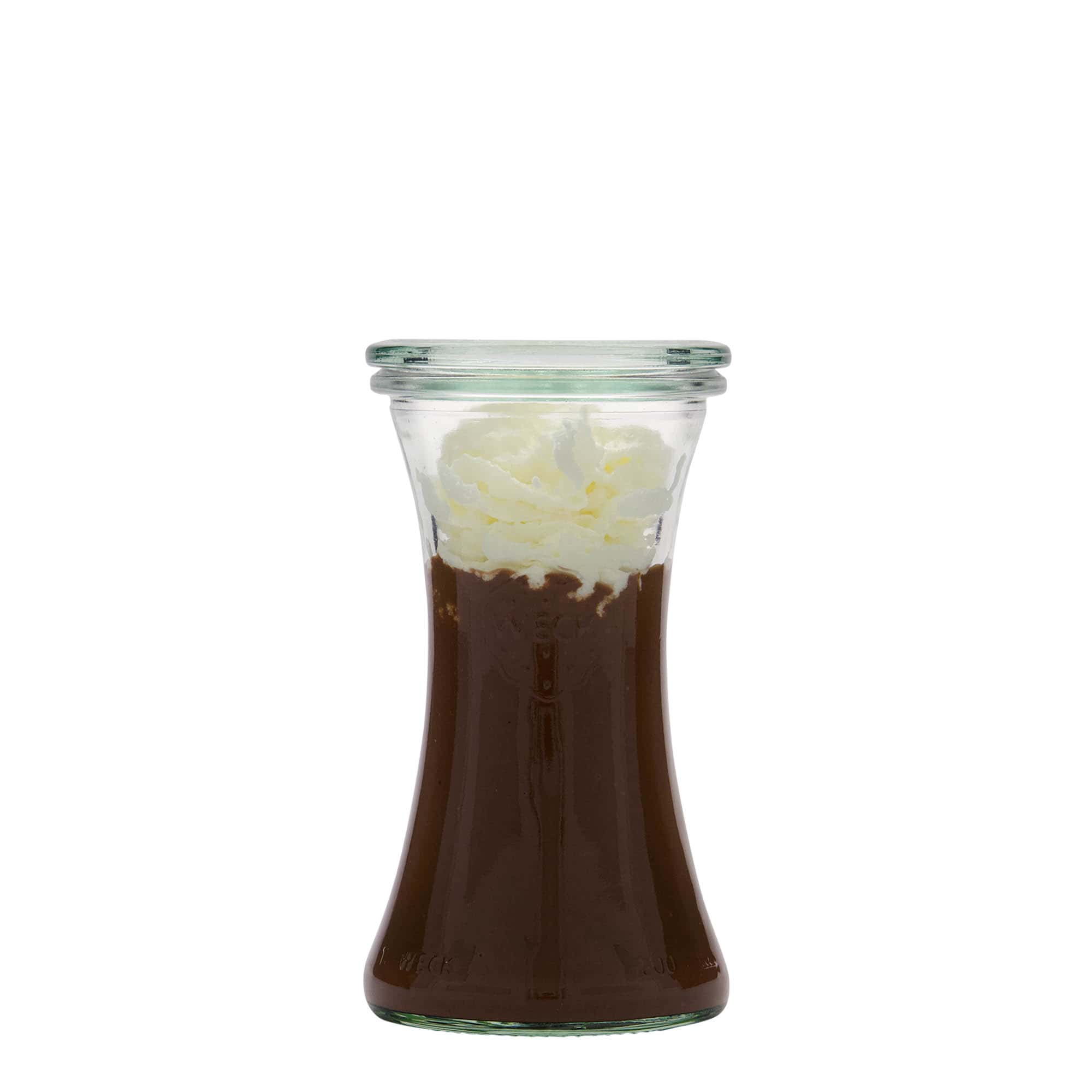200 ml WECK delikatesų stiklainis, anga: apvali kraštinė