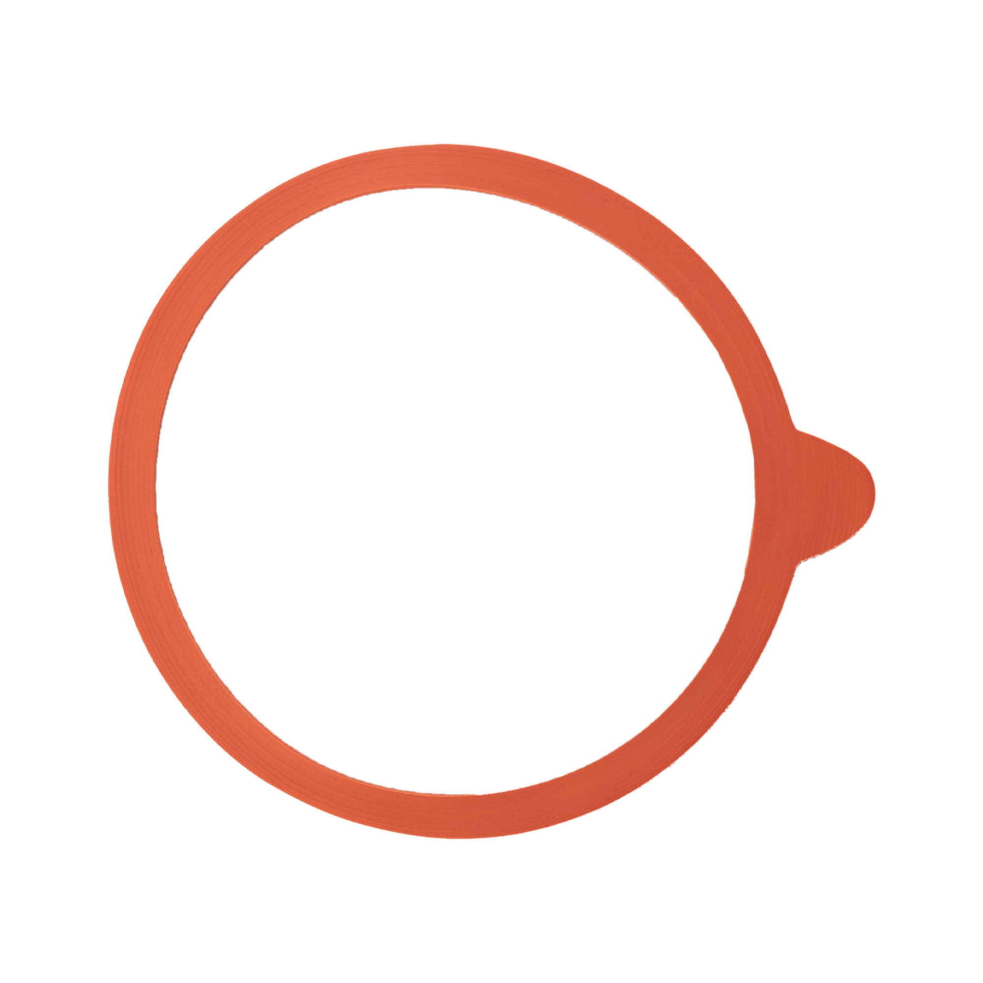 WECK konservavimo žiedas RR120, raudonas, anga: apvalus kraštas WECK konservavimo žiedas RR120, raudonas, anga: apvalus kraštas