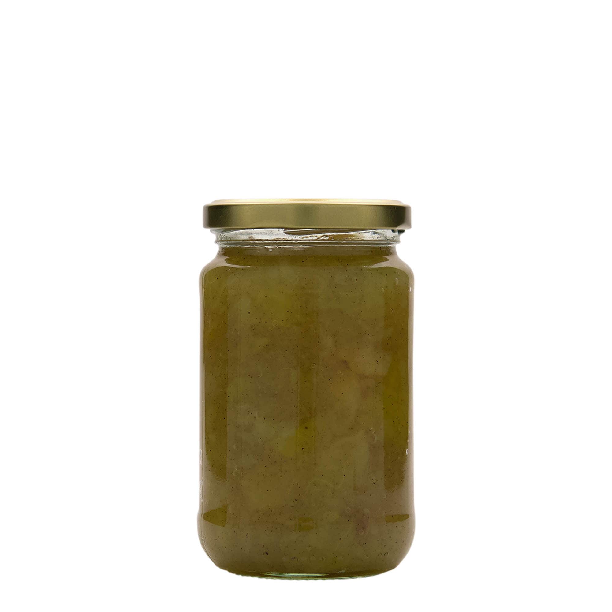 375 ml konservų stiklainis, anga: sukamas dangtelis (TO 66)