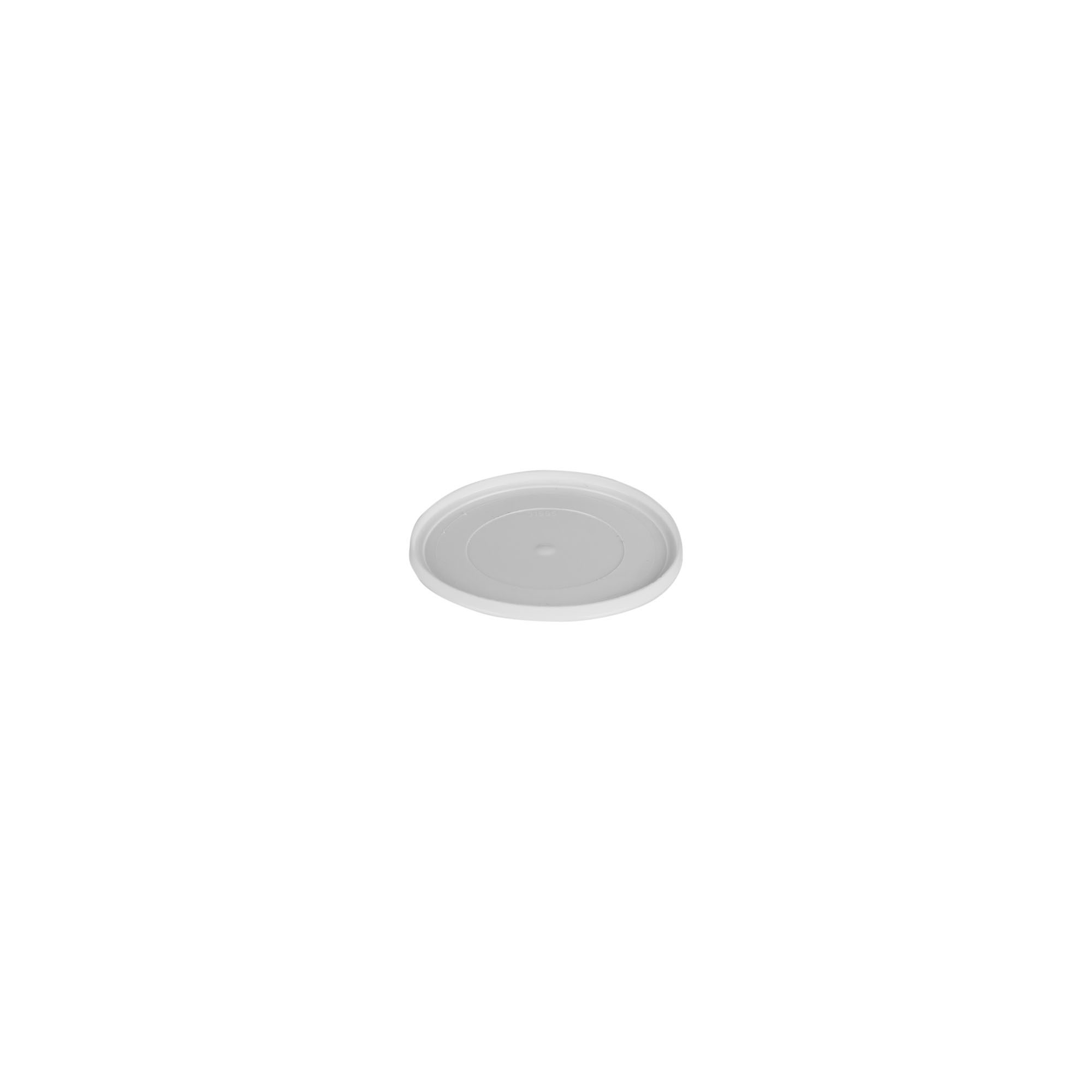 Uždengimo diskas 50 ml „Bianca“, PP plastikas, baltas Uždengimo diskas 50 ml „Bianca“, PP plastikas, baltas
