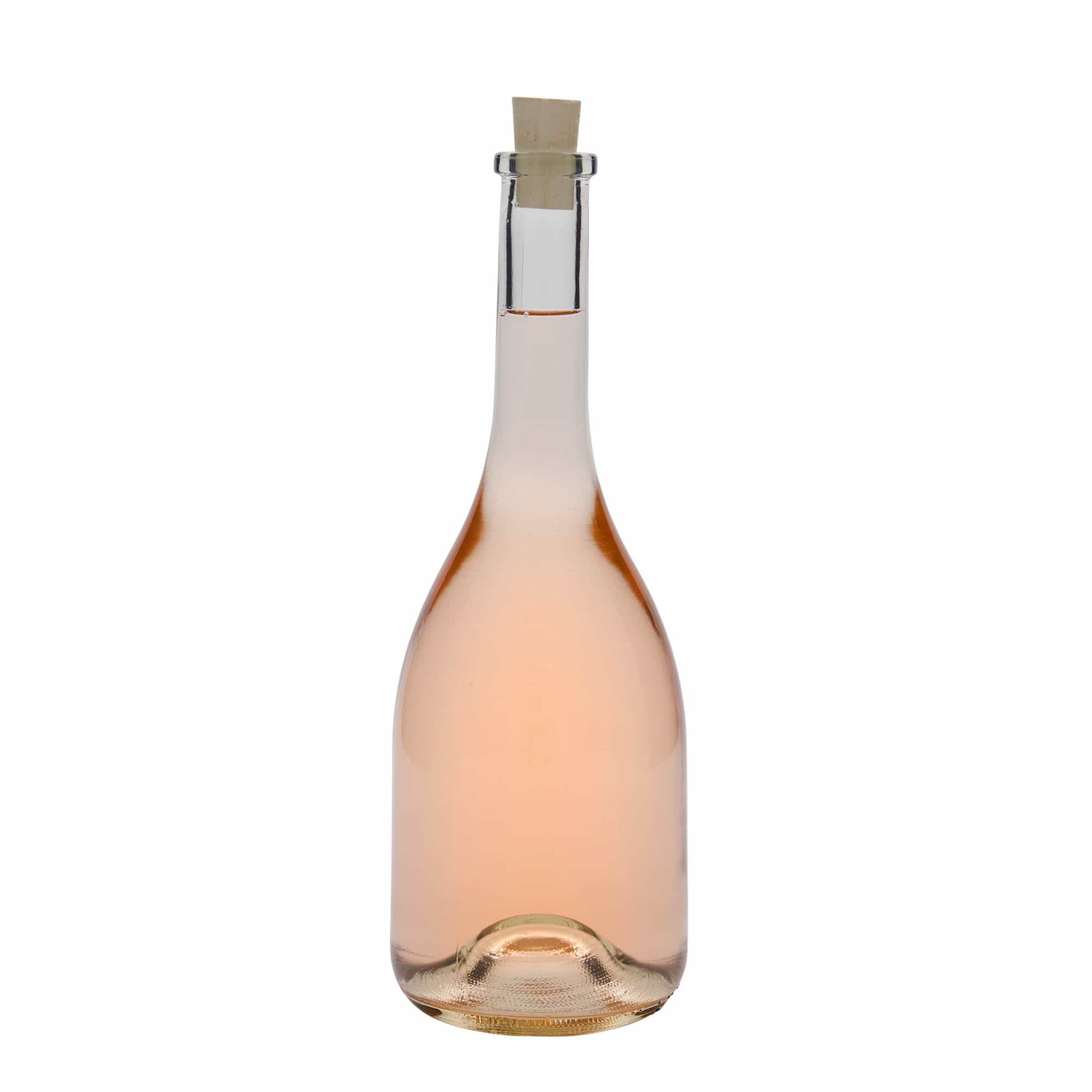 750 ml stiklinis butelis „Rustica“, kamštis