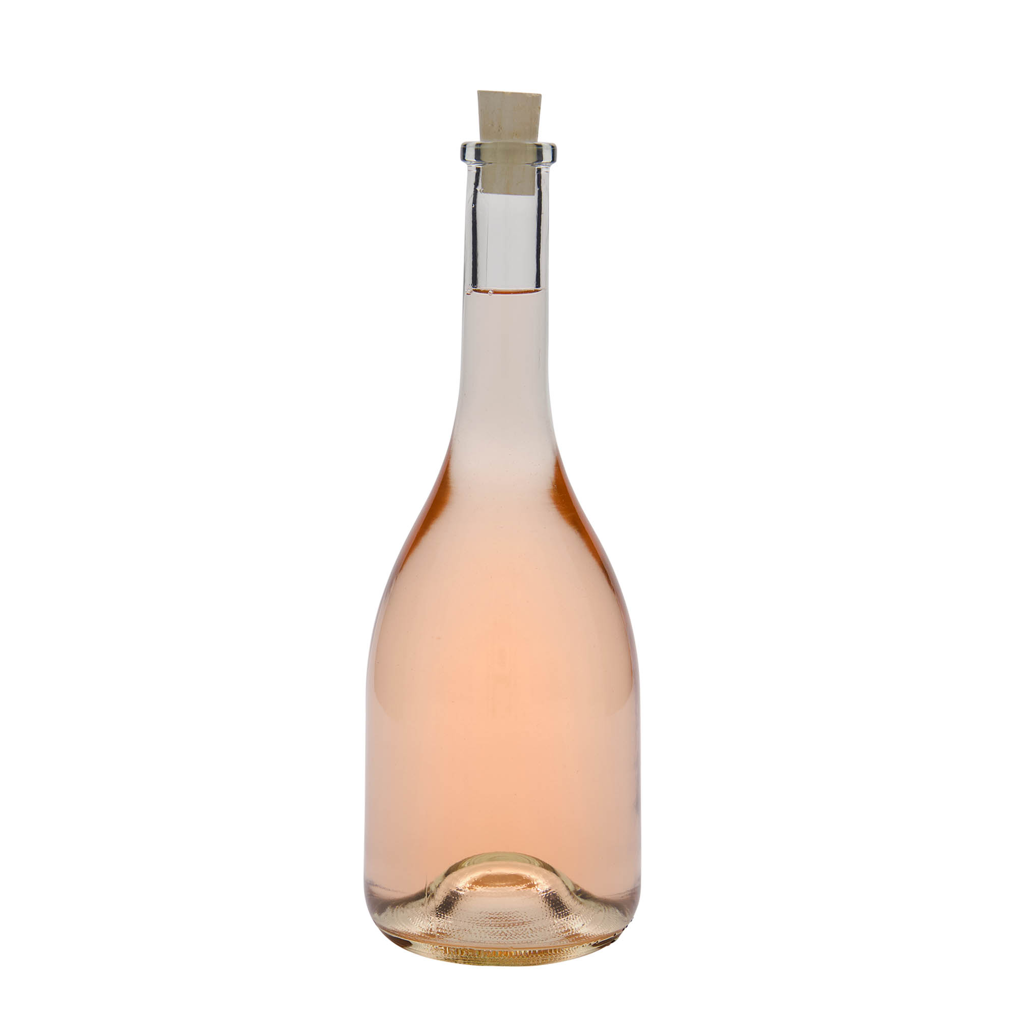 750 ml stiklinis butelis „Rustica“, kamštis 750 ml stiklinis butelis „Rustica“, kamštis